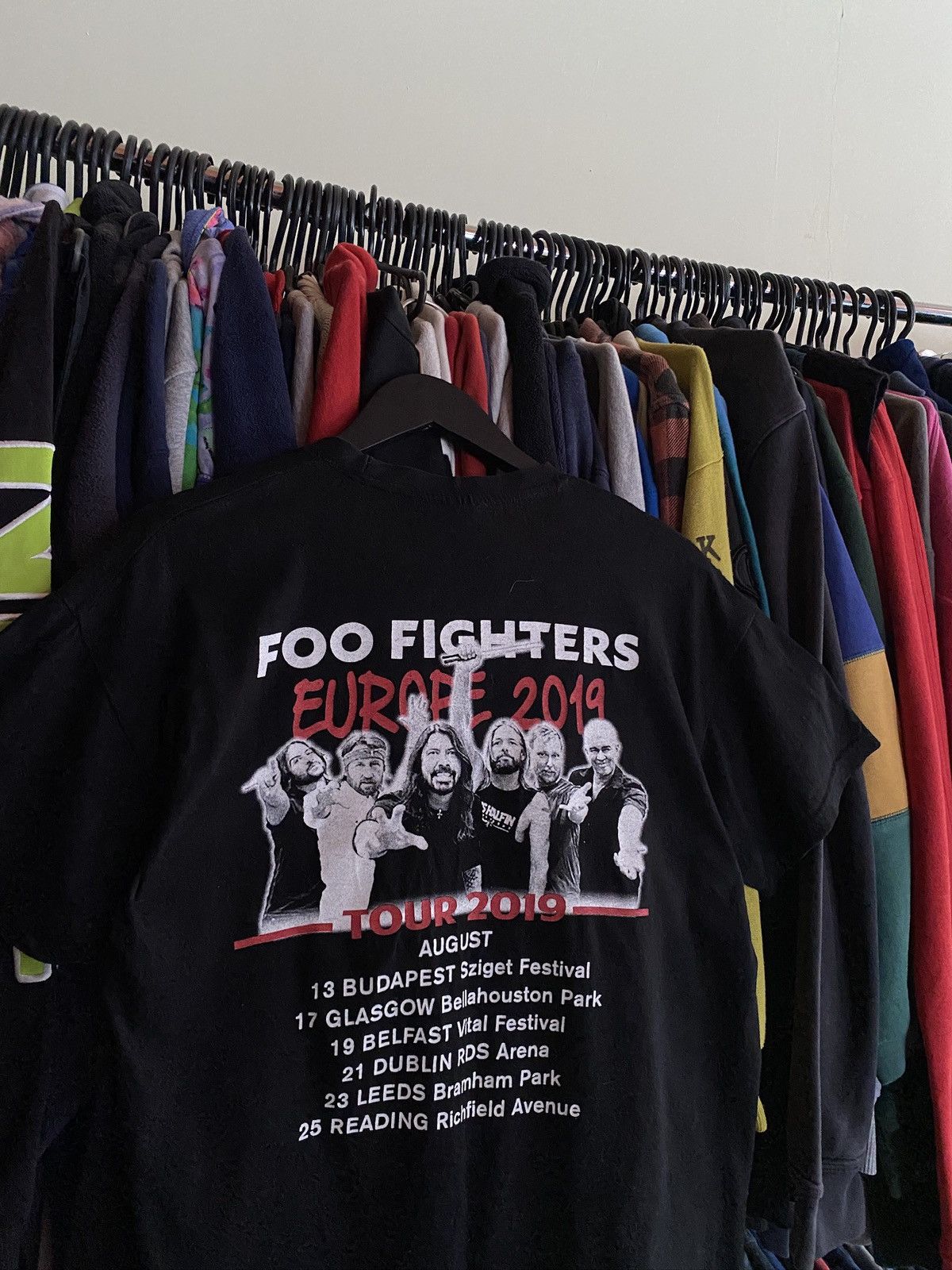 Band Tees VINTAGE FOO FIGHTERS EUROPE TOUR T-SHIRT Size US M / EU 48-50 / 2 - 4 Thumbnail