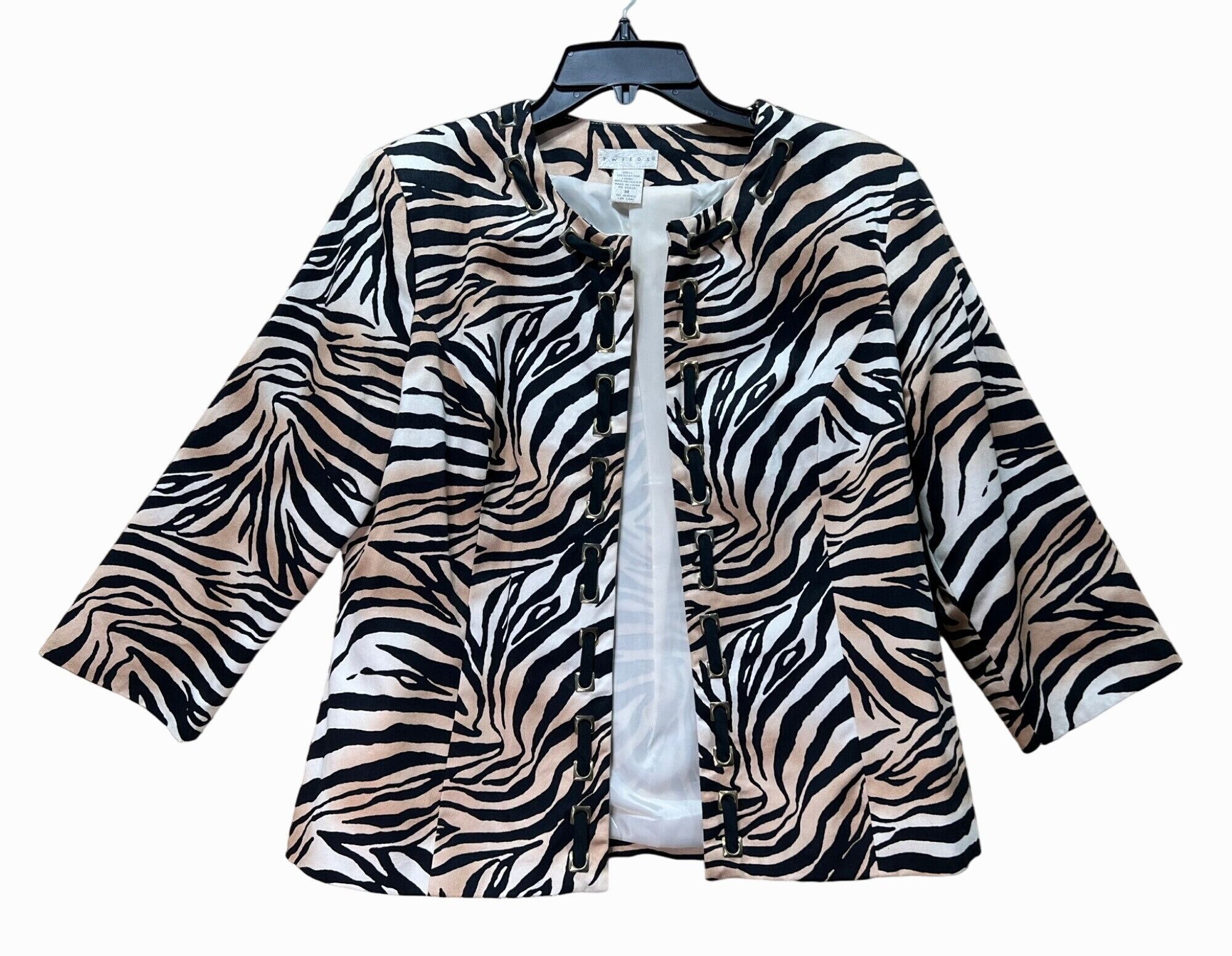 Other Tweeds - Leopard Print Women's Blazer - Medium Size M / US 6-8 / IT 42-44 - 1 Thumbnail