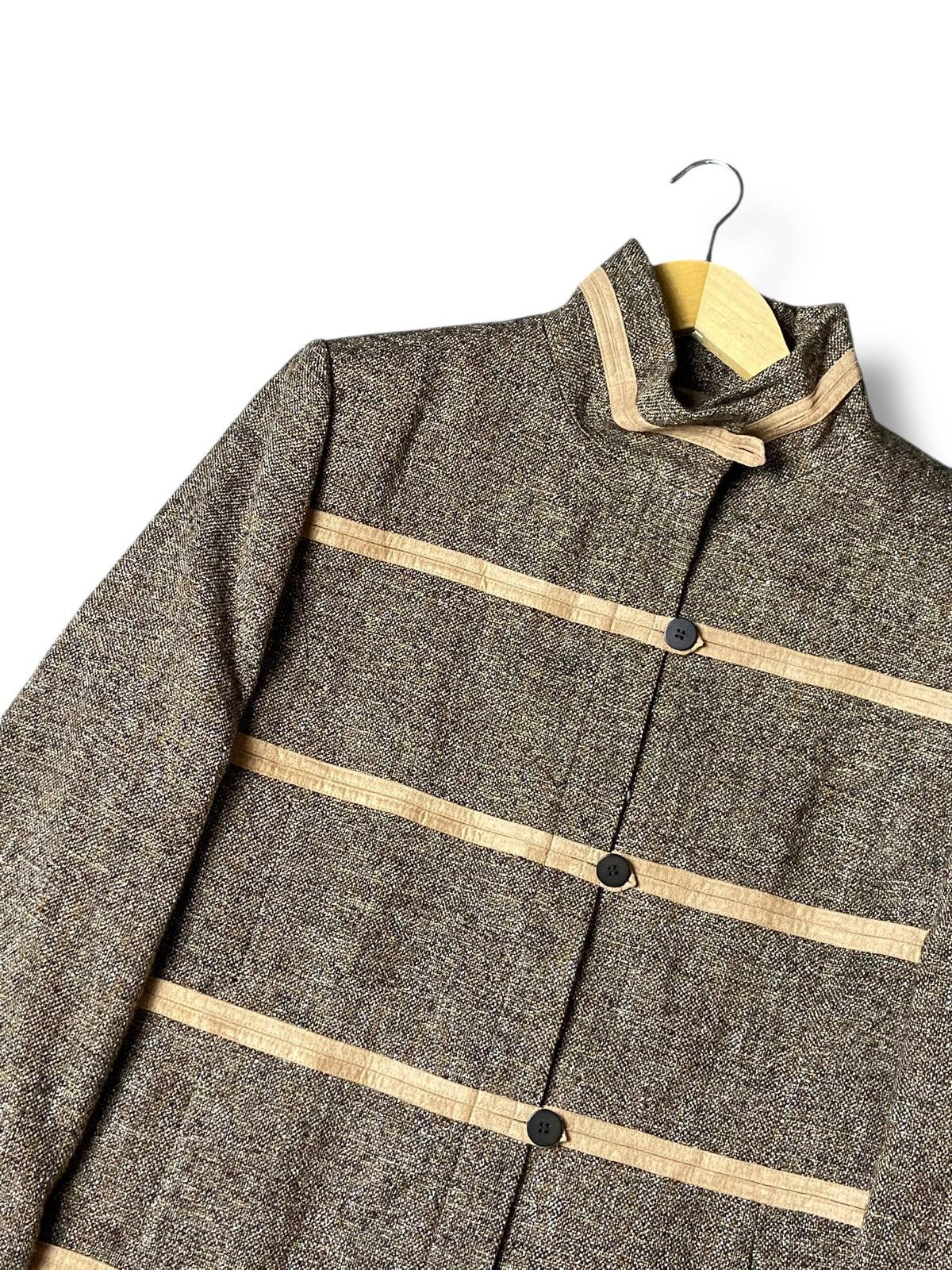 Japanese Brand × Vintage LINEAR Brand Nylon Cupra Buttoned Jacket (127) Size US XXS / EU 40 - 4 Thumbnail