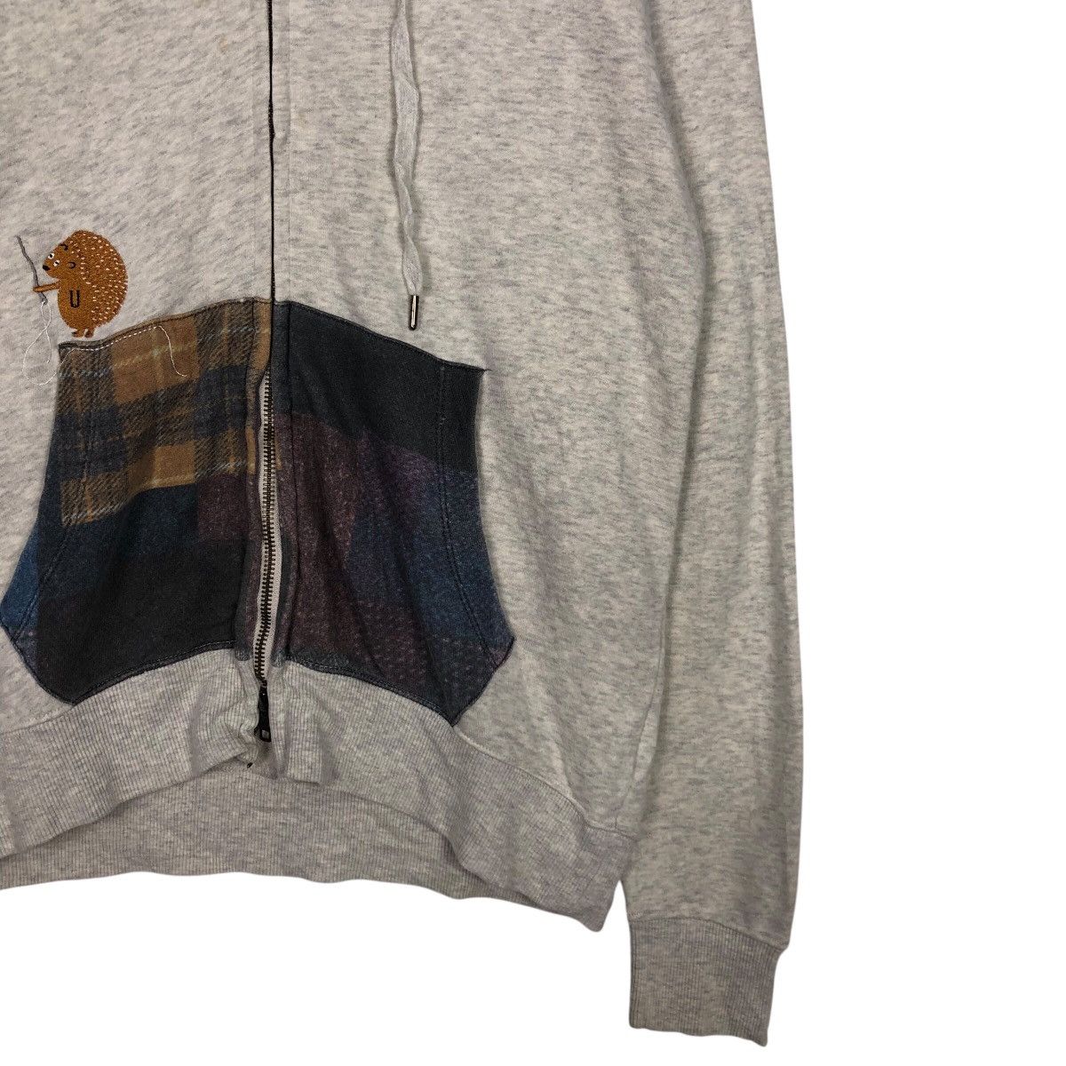 Japanese Brand 📌Vintage Zipper Sweater Hoodie Design Issey Miyake Size US M / EU 48-50 / 2 - 6 Thumbnail