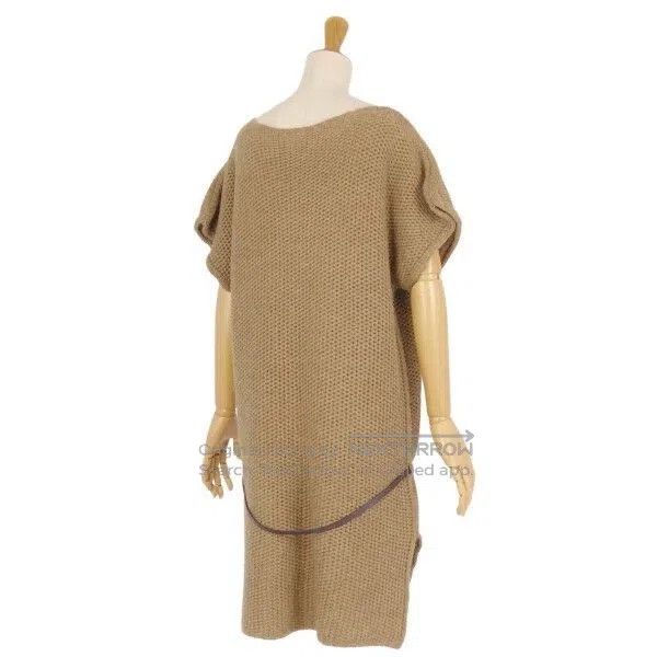 Hermes Hermes Brown Alpaca Wool Knit Top Size M / US 6-8 / IT 42-44 - 4 Thumbnail