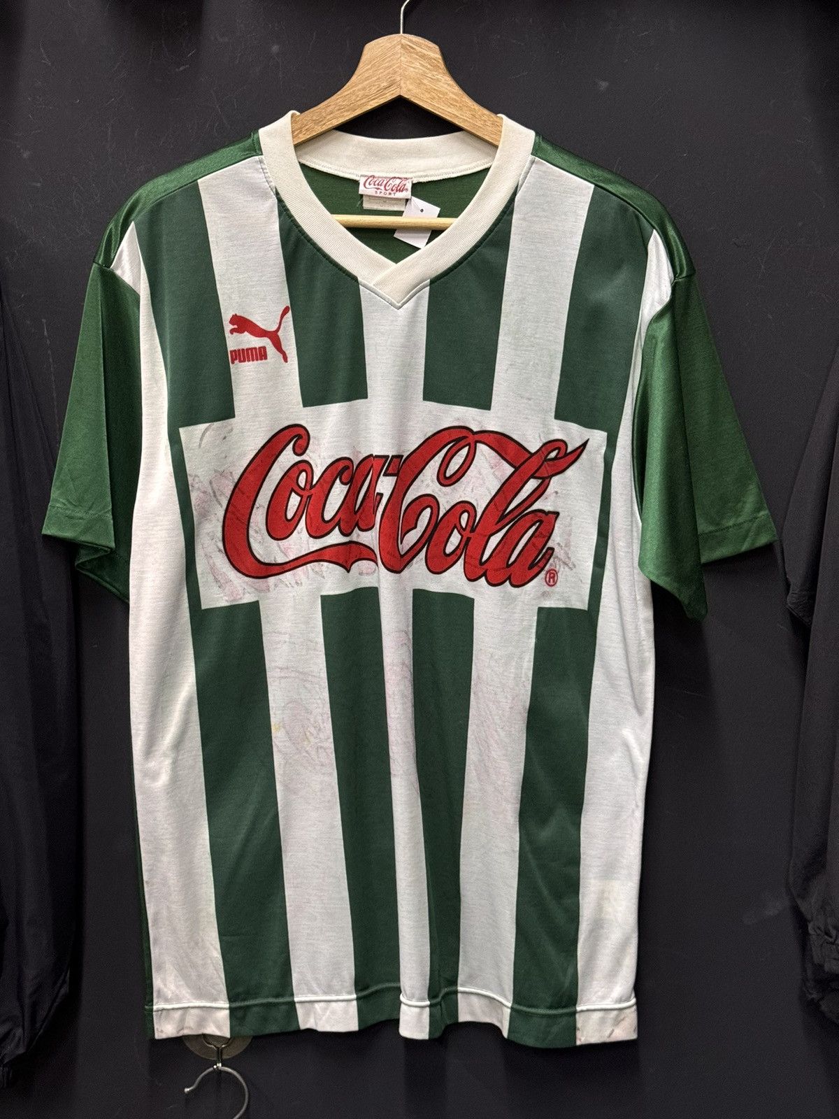 UEFA Vintage Jersey Coca Cola Size US M / EU 48-50 / 2 - 1 Thumbnail