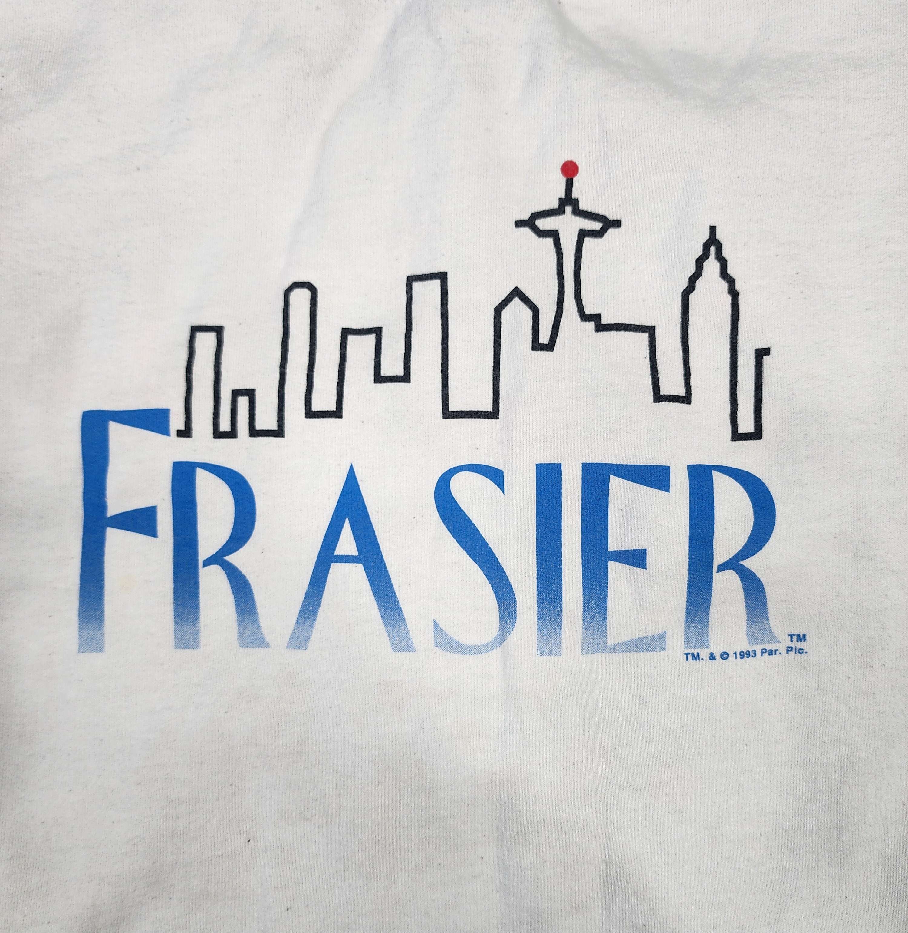 Gildan Vintage 1993 Frasier Crane tv promo sweatshirt Size US XL / EU 56 / 4 - 3 Thumbnail