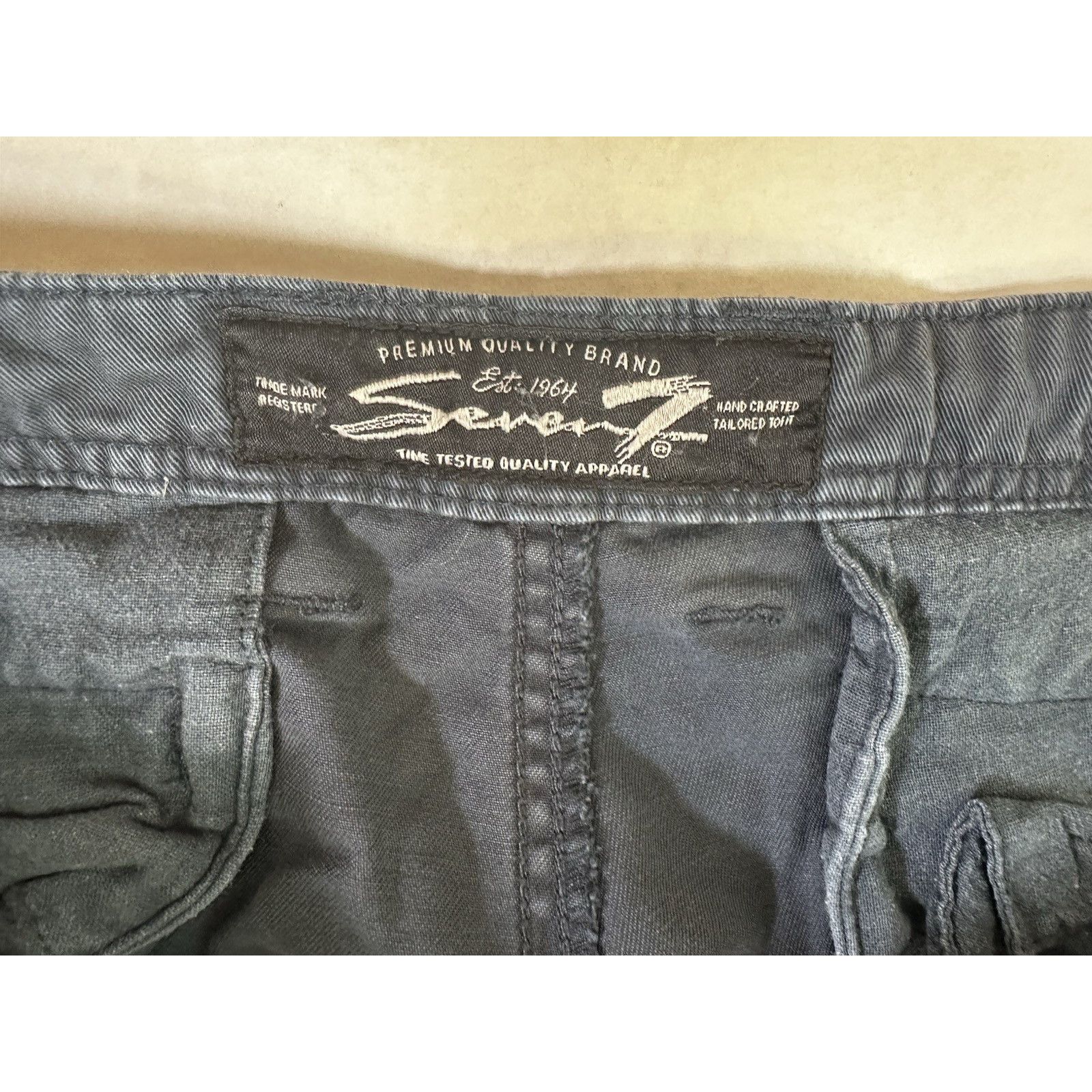 Seven 7 Seven 7 Bermuda Chino Shorts Navy Blue Men's Size 38 Casual Size US 38 / EU 54 - 2 Thumbnail