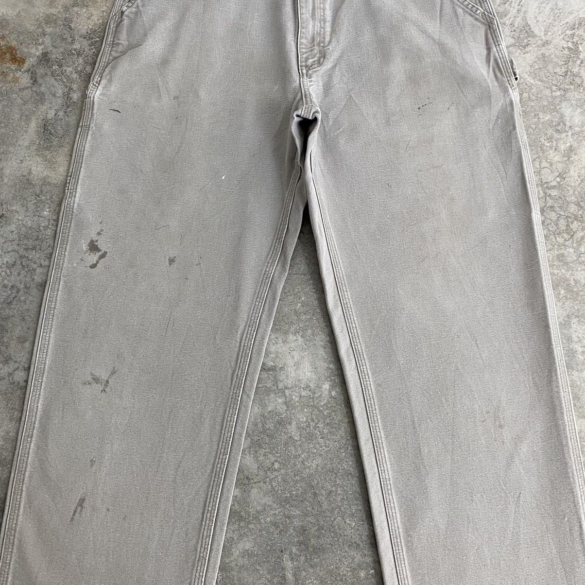 Carhartt × Vintage Vintage Carhartt Desert Grey Carpenter Workwear Pants Size US 35 - 6 Thumbnail