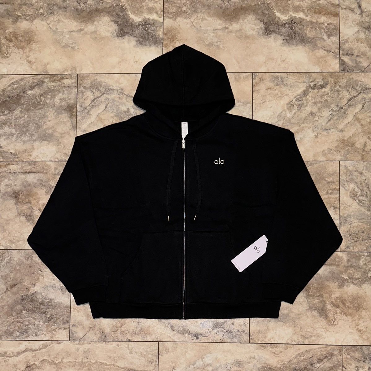 Alo Accolade Full Zip Hoodie | Grailed