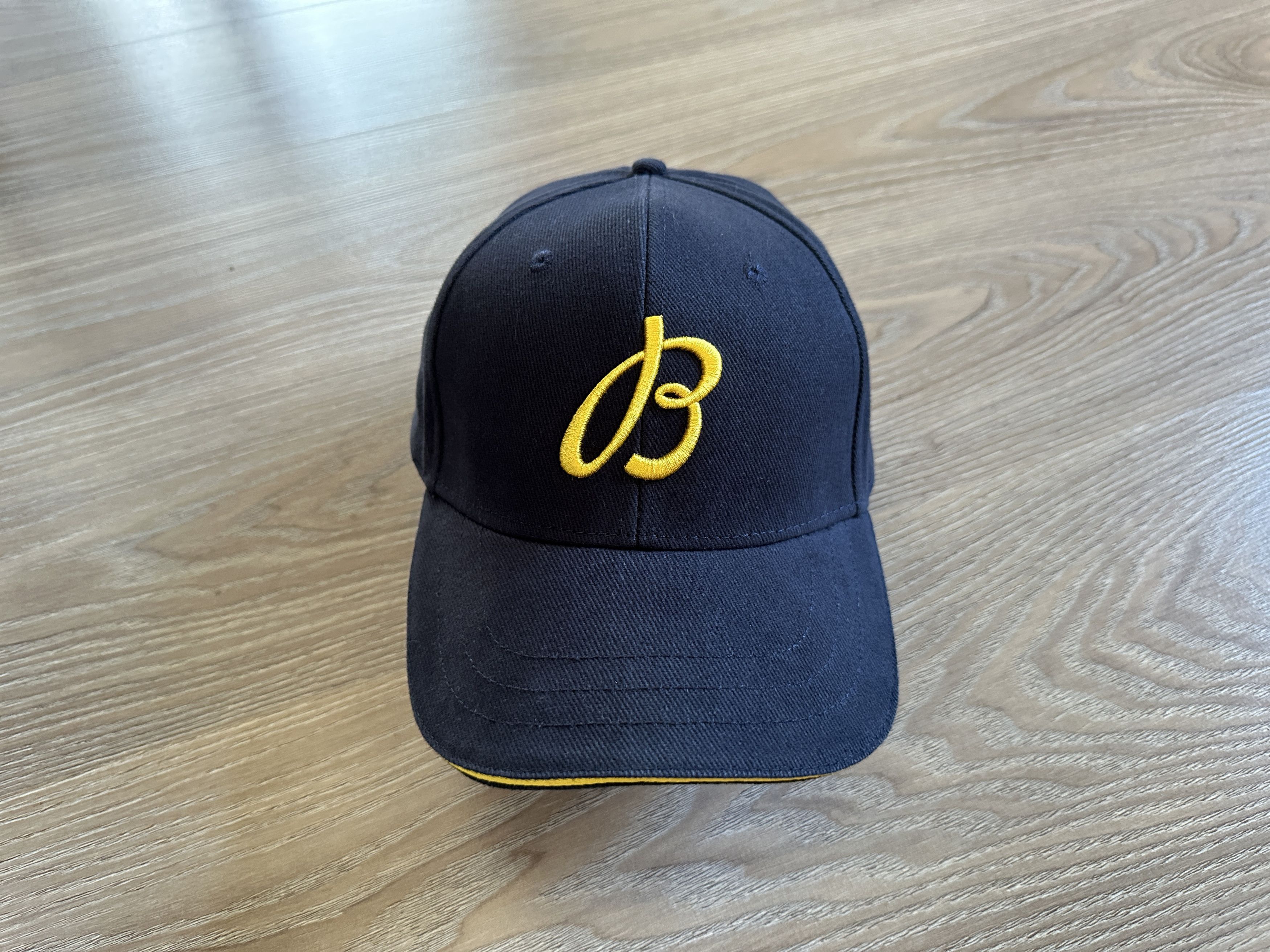 Breitling × Designer Breitling Leather Belt Navy Blue Baseball Cap Size ONE SIZE - 3 Thumbnail