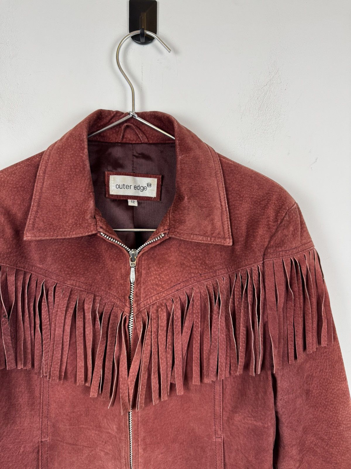 Vintage Vintage Western Wear Suede Leather Jacket Size M / US 6-8 / IT 42-44 - 2 Thumbnail