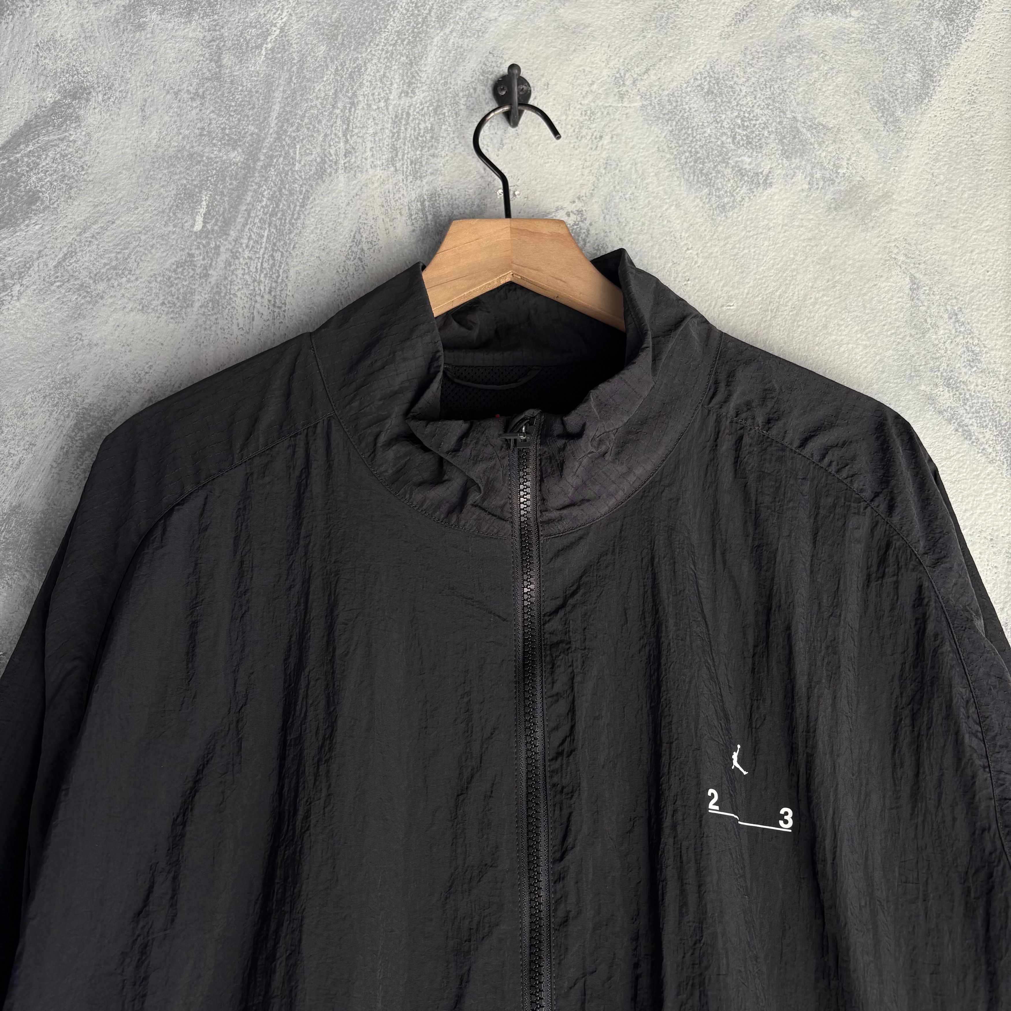 Jordan Brand Nike Air Jordan Windbreaker Jacket Men's Size XXL Black Size US XXL / EU 58 / 5 - 2 Thumbnail