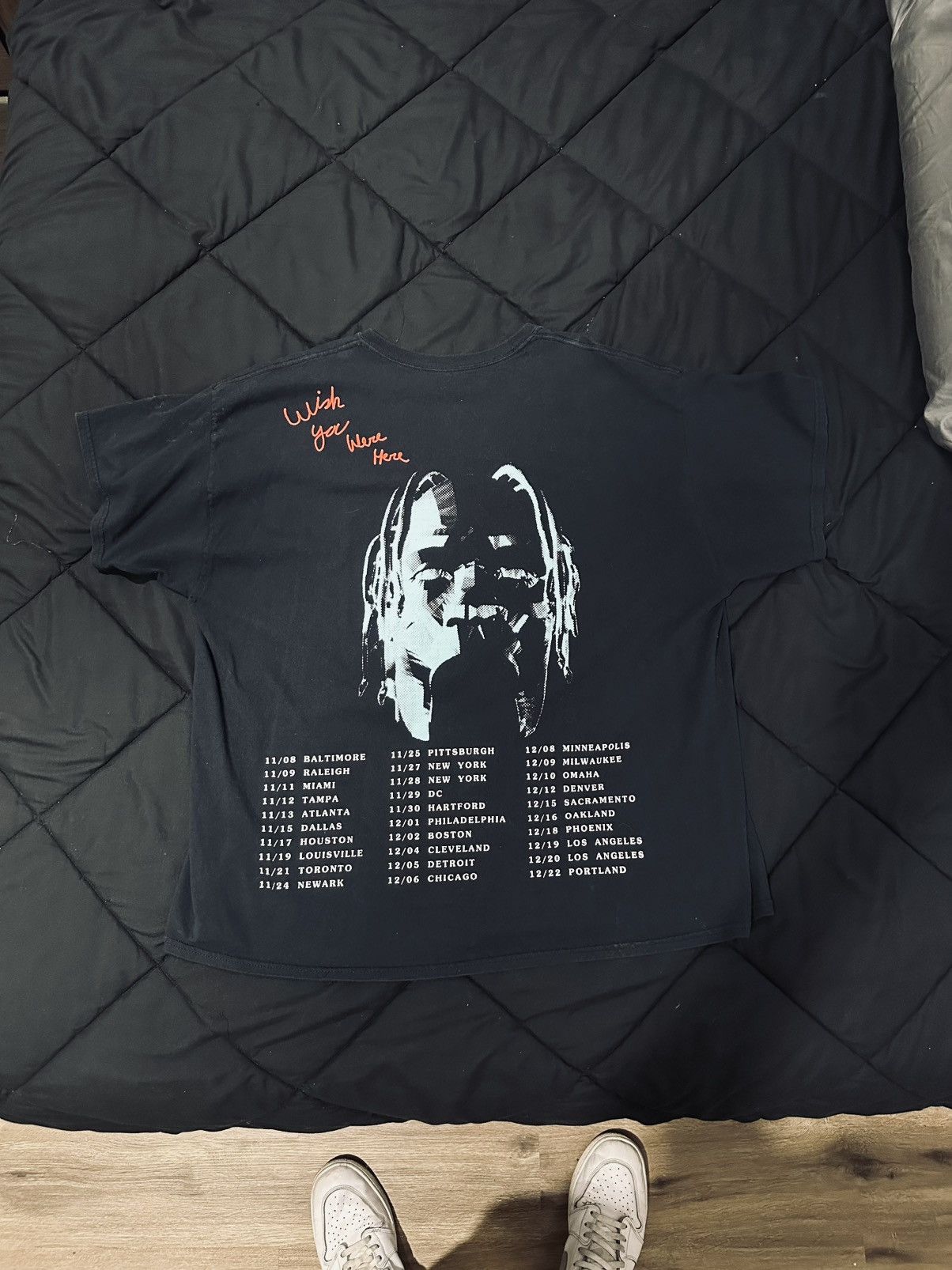 Travis Scott Astroworld Tour Tee Size US XXL / EU 58 / 5 - 2 Thumbnail