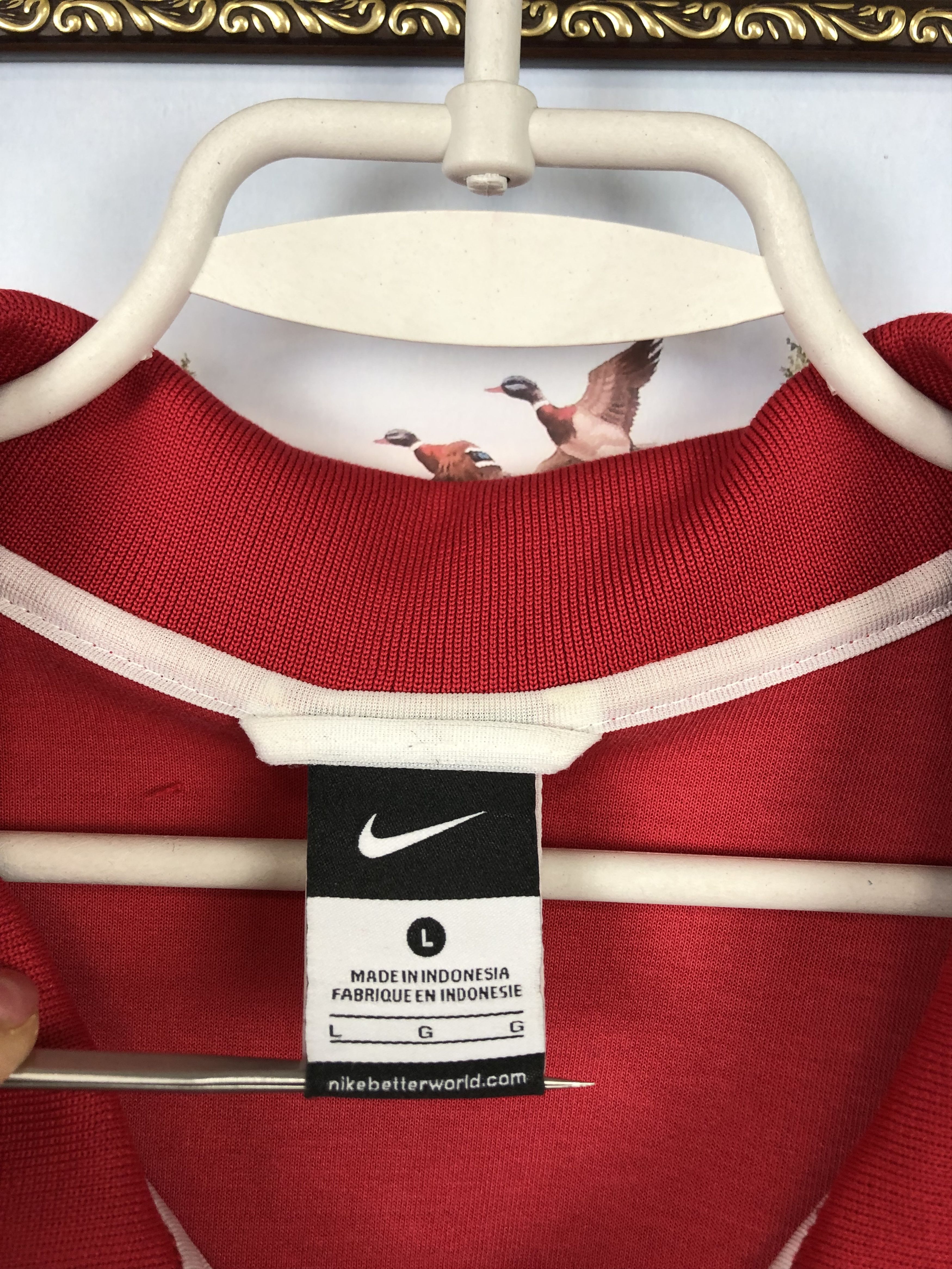 Nike Vintage Nike Arsenal Football Jacket Rare Soccer Gunners Size US L / EU 52-54 / 3 - 9 Thumbnail