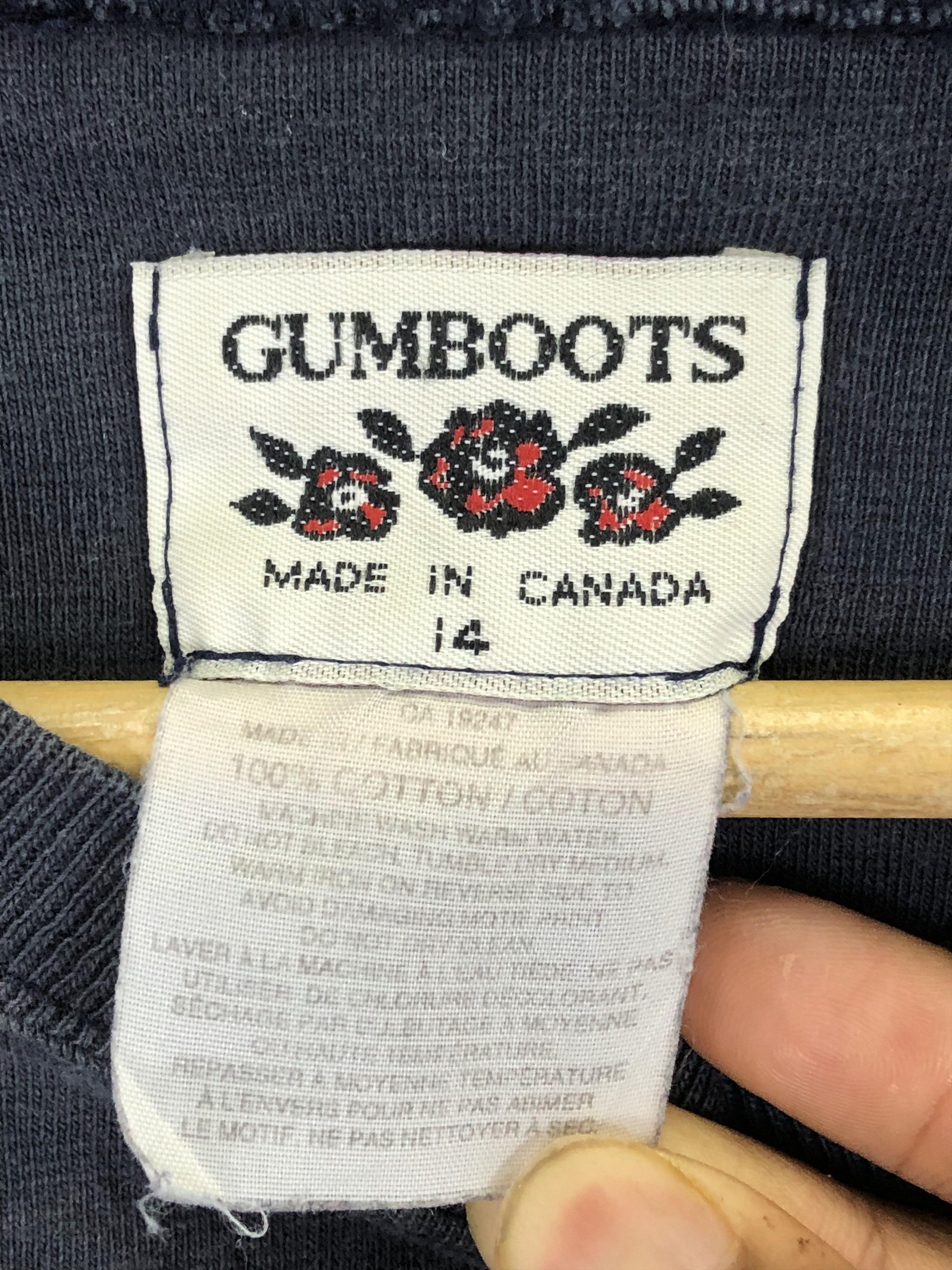 Other Vintage Gumbot Made In Canada Short Sleeve Tee TA0358 Size US L / EU 52-54 / 3 - 5 Thumbnail