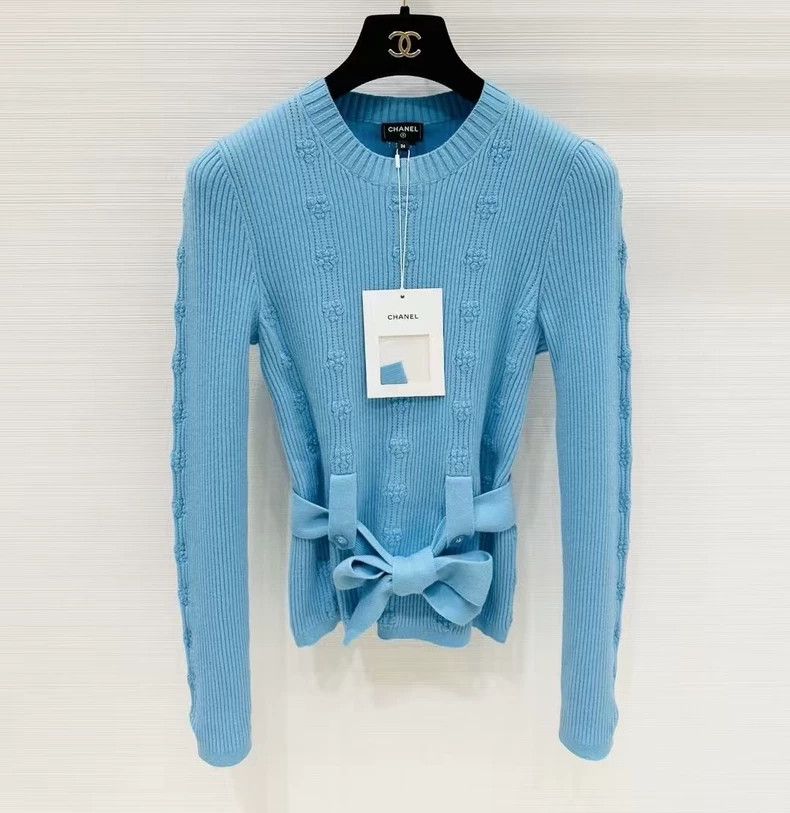 Chanel 25C new knitted belt undershirt