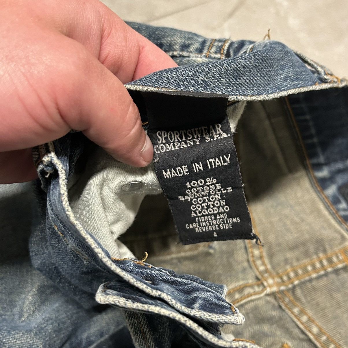 Stone Island Stone Island Denims Vintage Straight Fit Jeans Denim Pants Size US 33 - 7 Thumbnail