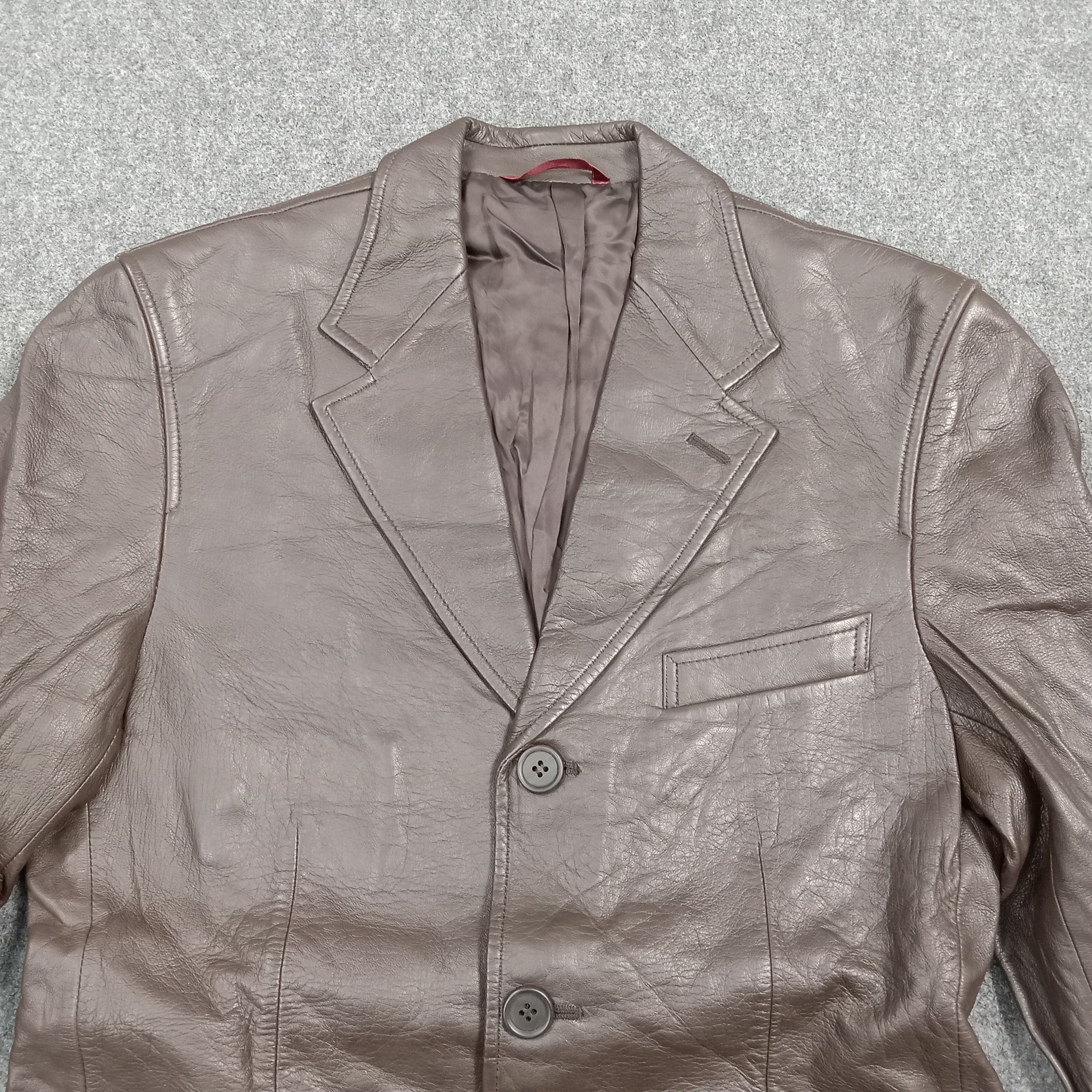 Paul Smith Paul Smith London Leather Blazer Jacket C275N12 Size US S / EU 44-46 / 1 - 3 Thumbnail