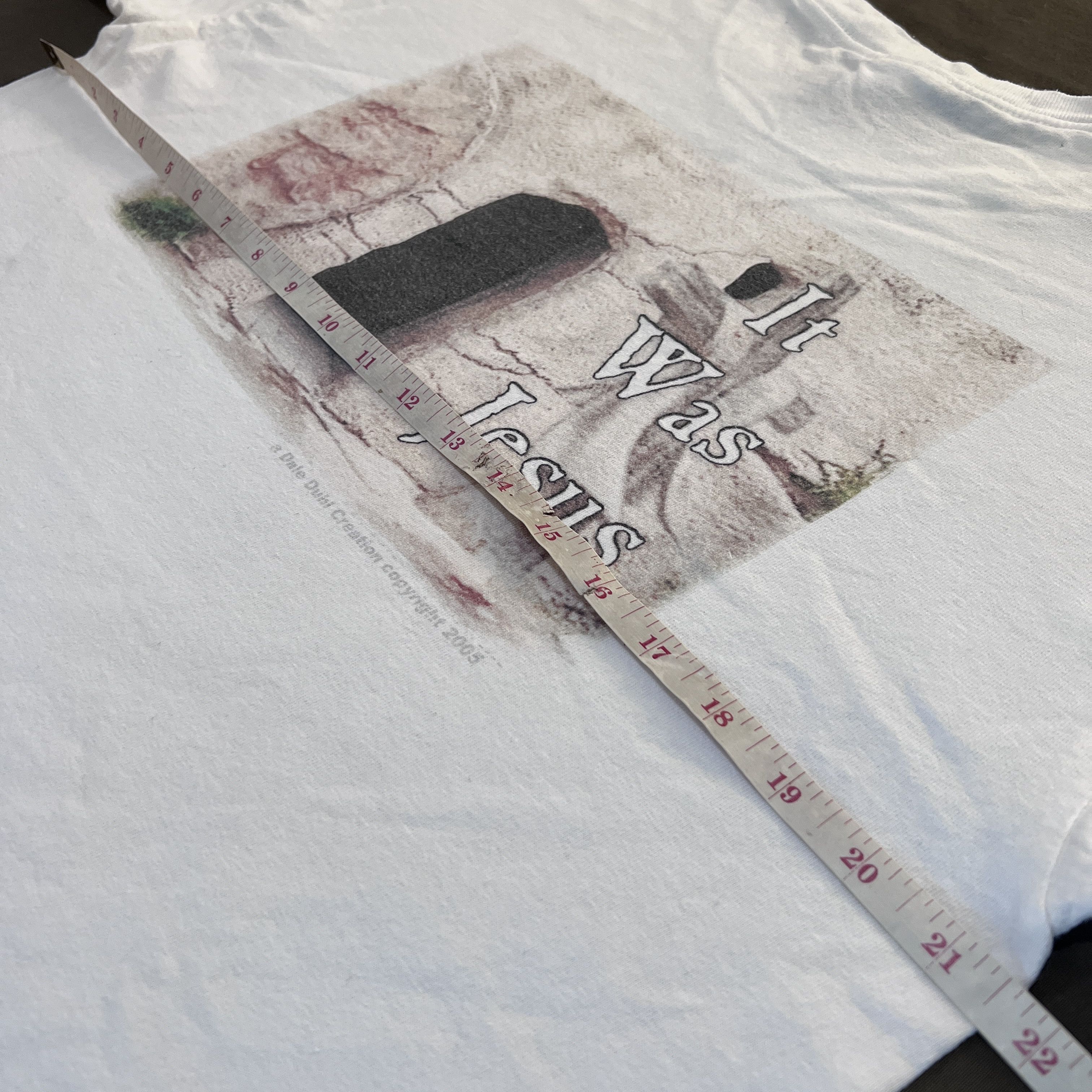 Vintage Vintage Y2K Jesus God Bible Holy Promo Tee Size US L / EU 52-54 / 3 - 7 Thumbnail