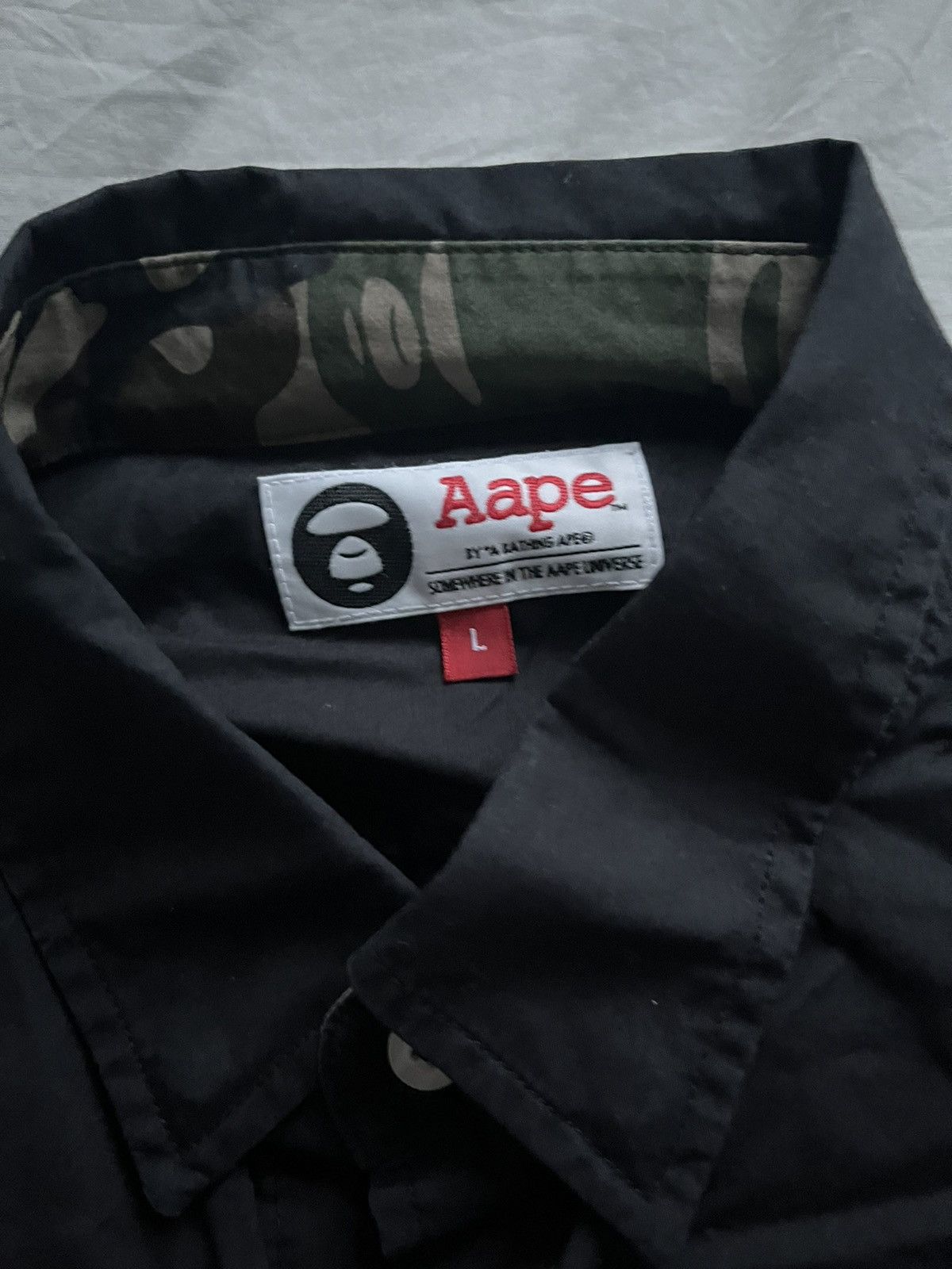 Aape Aape Button Shirt Size US L / EU 52-54 / 3 - 9 Thumbnail