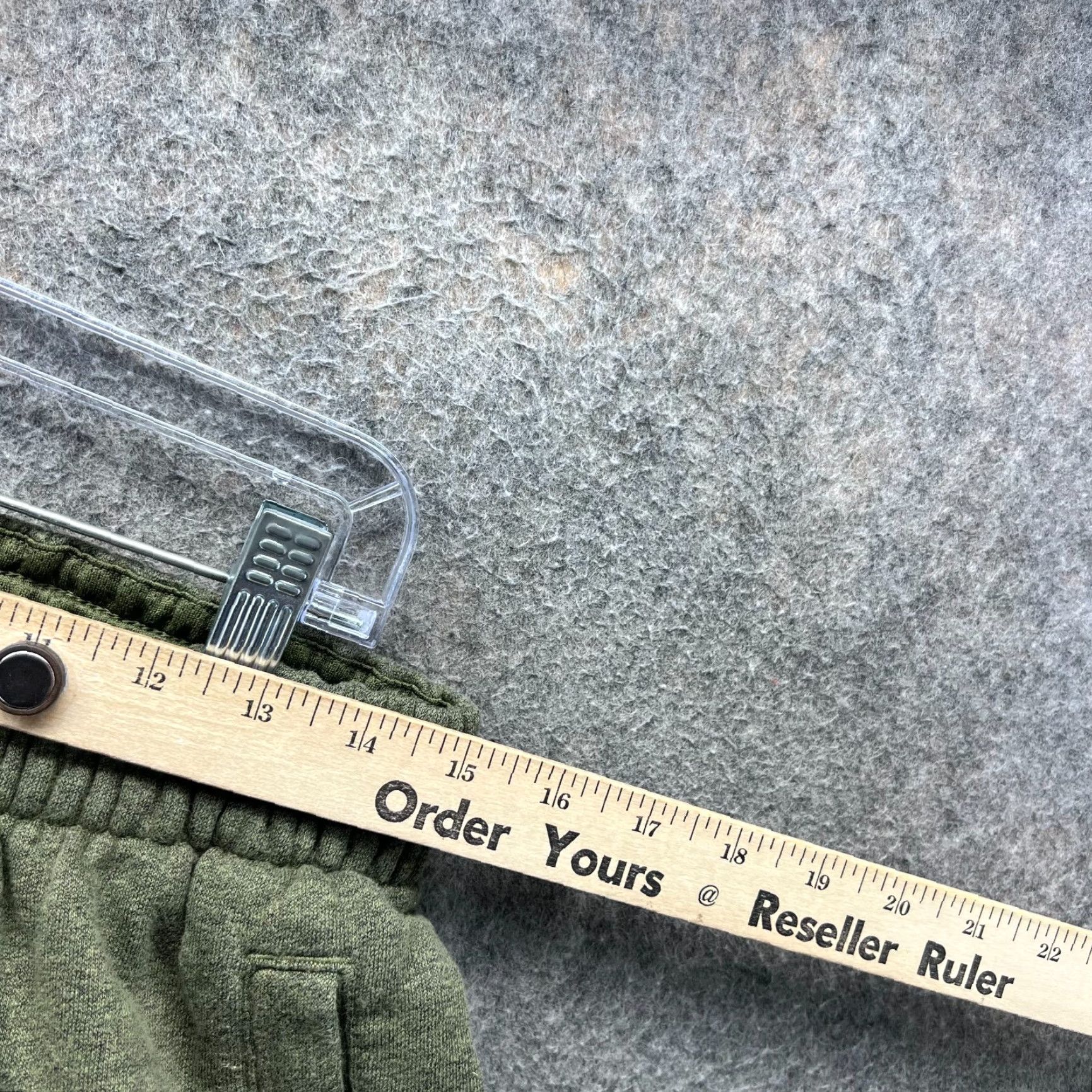 Adidas VINTAGE adidas Jogger Mens Medium Green Olive Fleece Sweatpants Trefoil Tapered Pants Regular Size US 31 - 6 Thumbnail