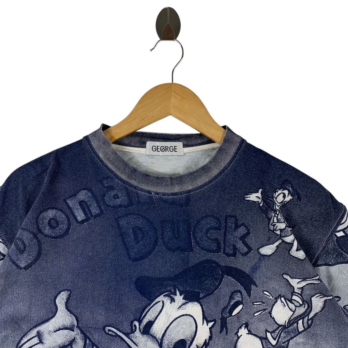 Disney Disney Donald Duck "Anger Issues" Allover Print Graphic Tee Size US M / EU 48-50 / 2 - 2 Thumbnail