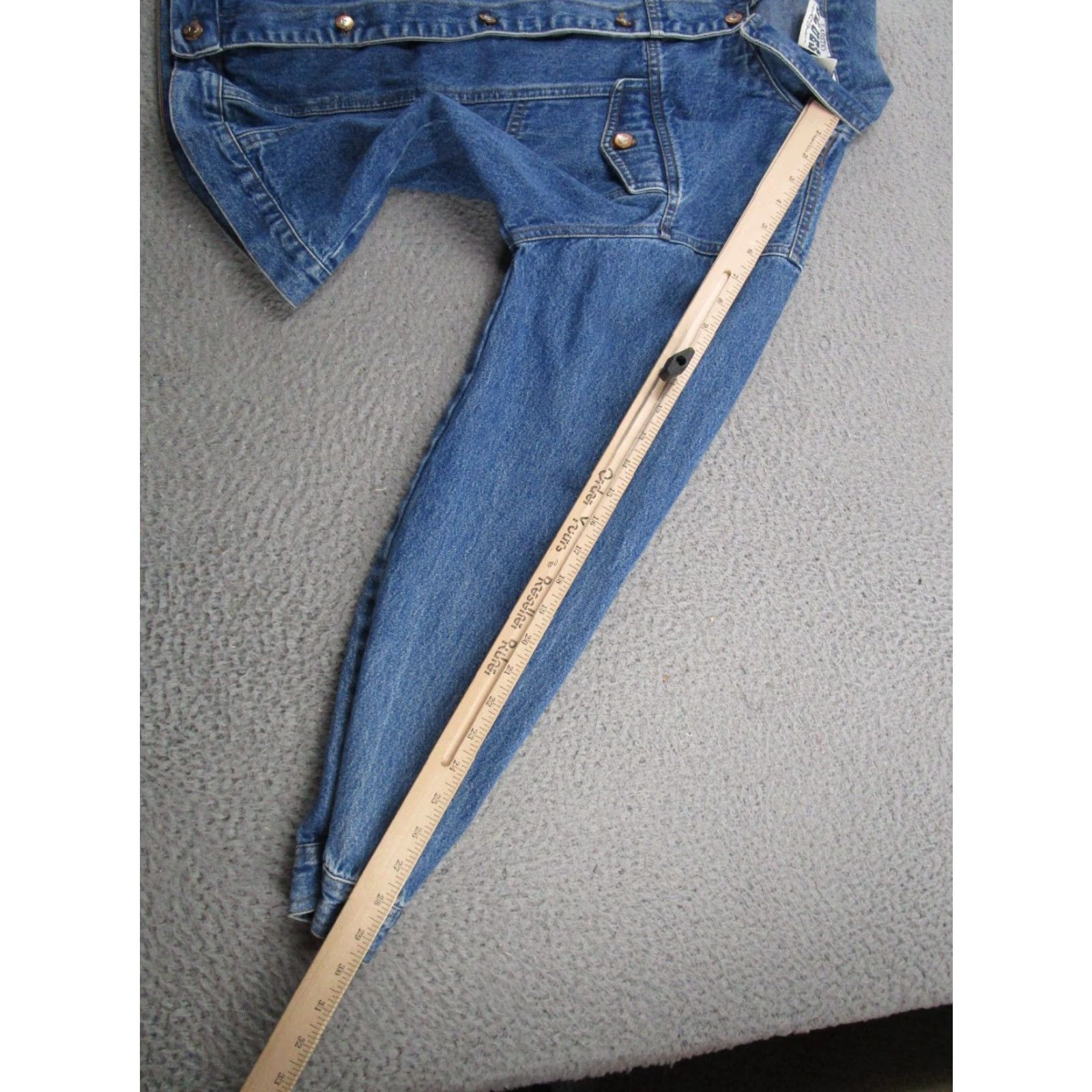 Vintage VINTAGE Laredo Western Denim Jacket Womens Size L Blue Trucker Size 36" / US 14 / IT 50 - 6 Thumbnail