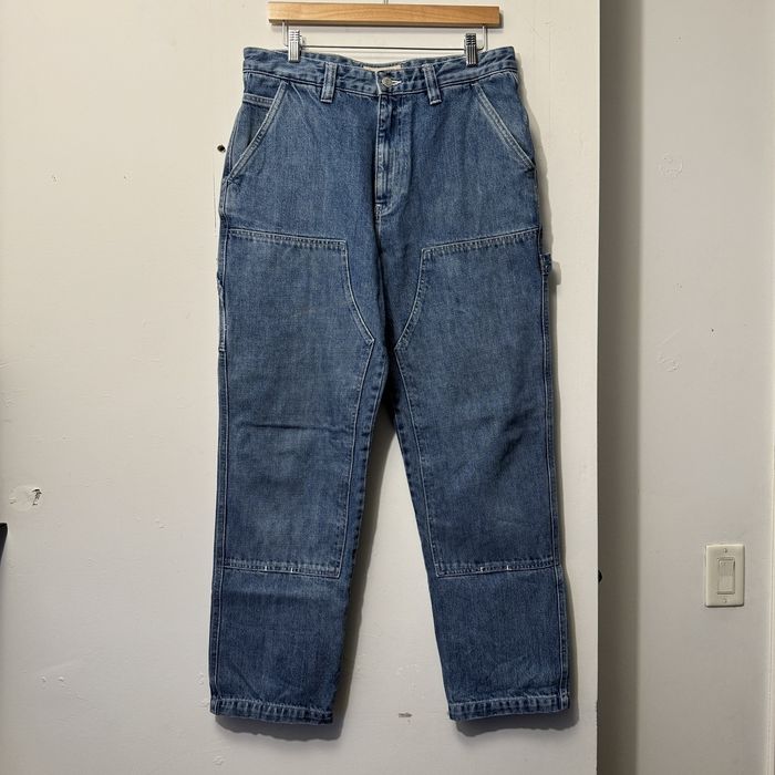 STUSSY Double knee denim work pant.