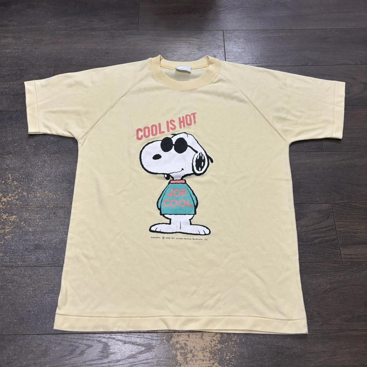 Snoop Dogg vintage snoopy Joe cool hot is cool t shirt 90s M Size US M / EU 48-50 / 2 - 3 Thumbnail