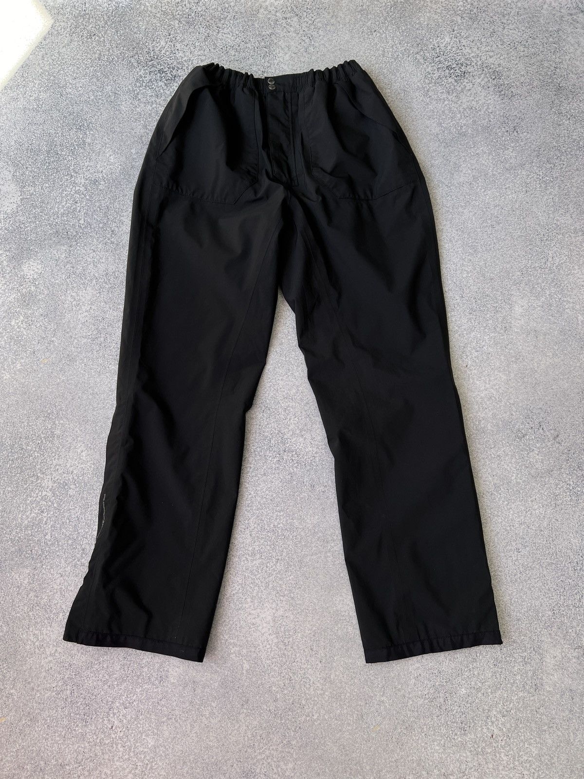 Vintage Vintage Calvin Green Gore-Tex Black Nylon Pants Size US 35 - 3 Thumbnail
