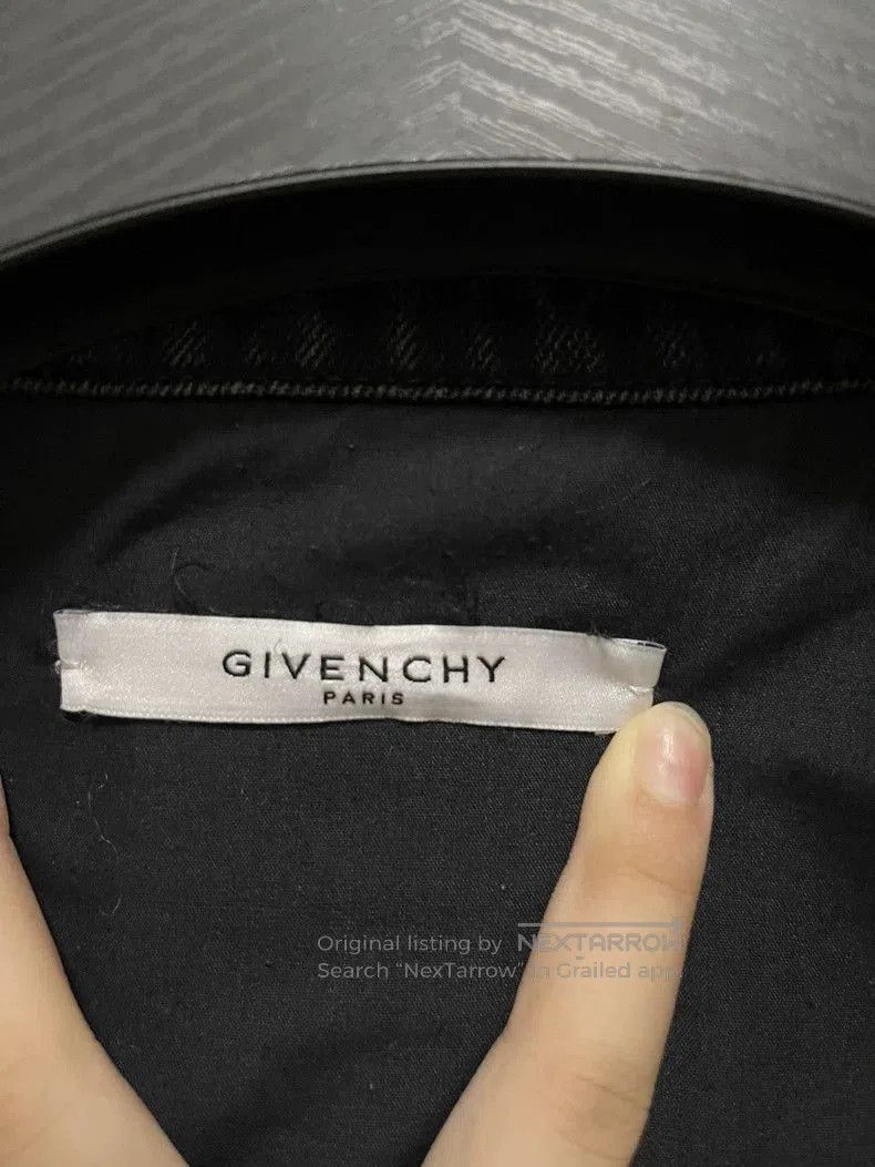 Givenchy Givenchy Black Denim Jacket M. Size US M / EU 48-50 / 2 - 2 Thumbnail