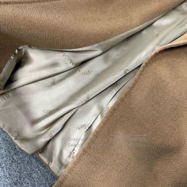 Max Mara Max Mara Camel Hair Khaki Overcoat Size M / US 6-8 / IT 42-44 - 5 Thumbnail