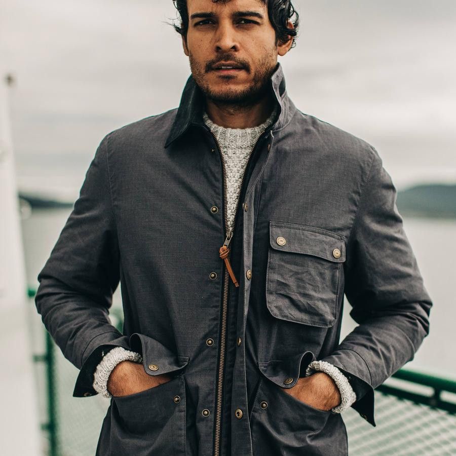Taylor Stitch Taylor Stitch Rover Jacket Ripstop Slate Dry Wax Small 38 Size US S / EU 44-46 / 1 - 18 Thumbnail