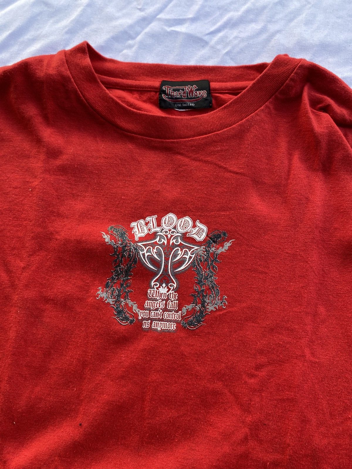 Hysteric Glamour Japanese ThirdWave Cross Poem Seditionaries Long Sleeve Size US M / EU 48-50 / 2 - 6 Thumbnail