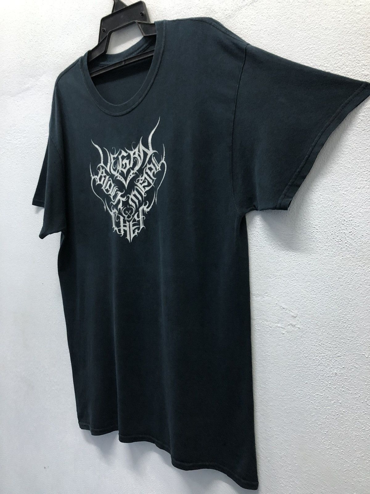 Vintage Vintage Vegan Black Metal Chef Merchandise tee y2k Size US L / EU 52-54 / 3 - 6 Thumbnail