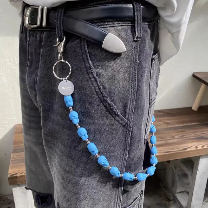 Japanese Brand Blue Pants Chain/Wallet Chain Size ONE SIZE - 3 Thumbnail