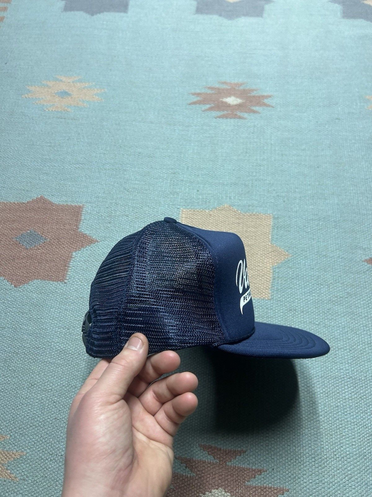 Vintage Vtg trucker hat valley petroleum oil Michigan spell out snap Size ONE SIZE - 8 Thumbnail
