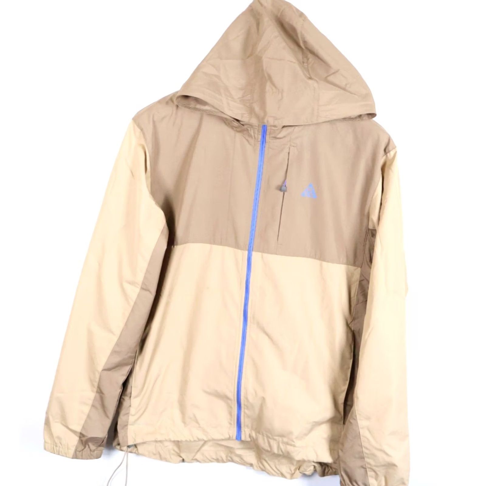 Nike ACG Nike ACG Windbreaker Jacket Men M Beige Hooded Full Zip High Neck Size US M / EU 48-50 / 2 - 2 Thumbnail