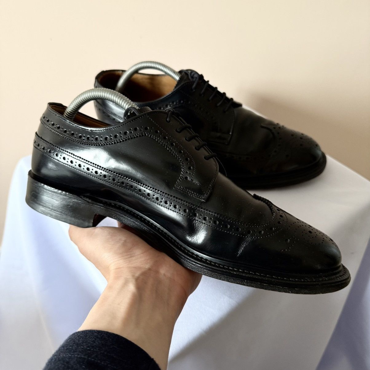 Cheaney Cheaney Broad Black Leather Casual Shoes Size US 9 / EU 42 - 9 Thumbnail