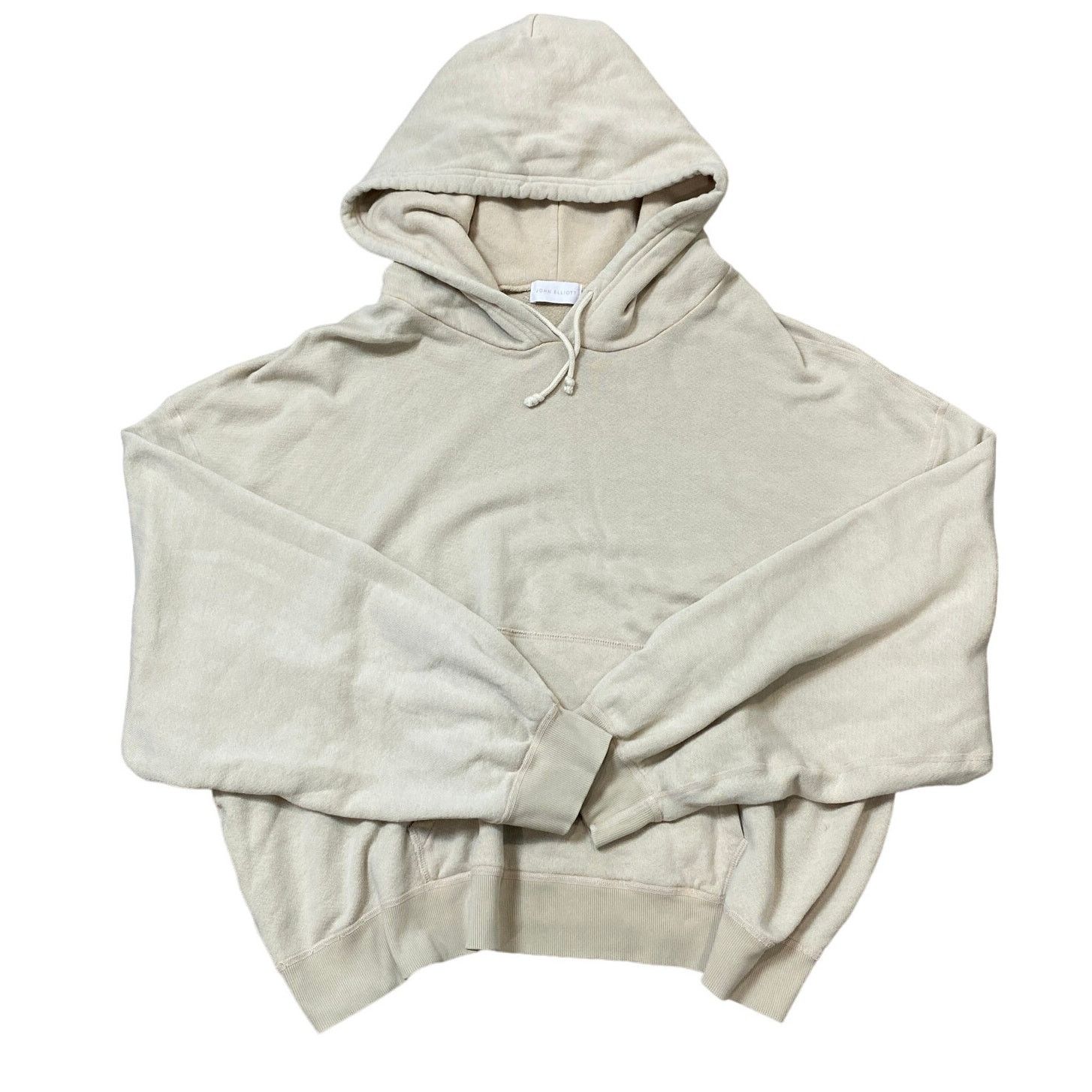 John Elliott John Elliot Replica Vintage Pullover Hoodie Cream Men's XL Size US XL / EU 56 / 4 - 1 Thumbnail