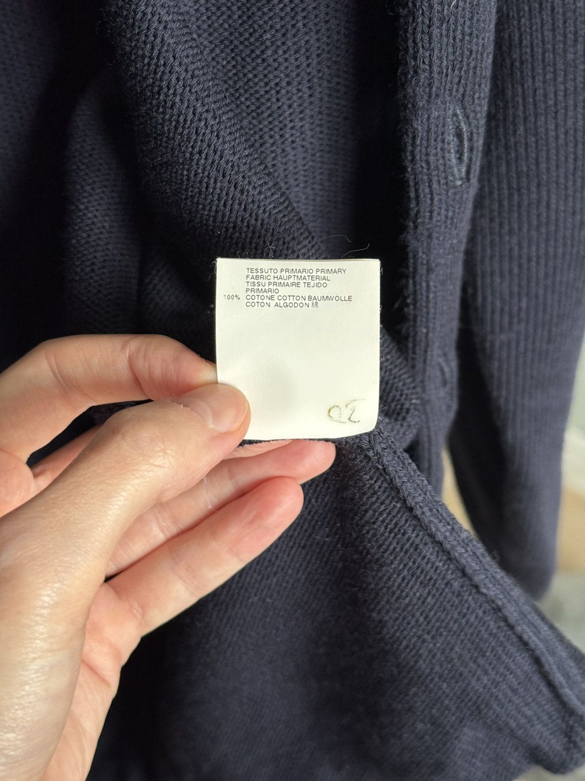 Maison Margiela Margiela Heavy Cotton cardigan Size US M / EU 48-50 / 2 - 10 Thumbnail