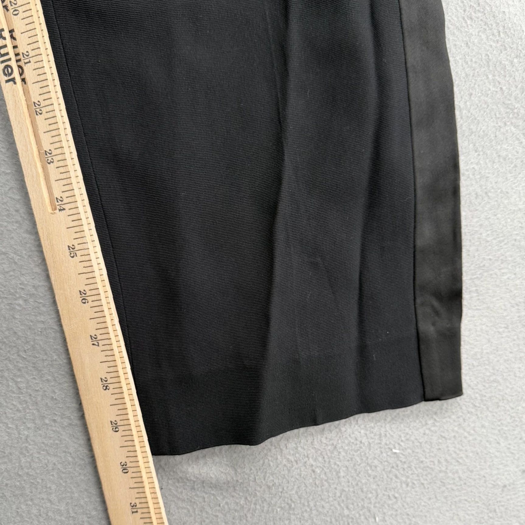 Rag & Bone rag & bone Pants Womens 0 Black Tuxedo Stripe Wide Leg D-Ring Belt Made in USA Size 25" / US 0 / IT 36 - 7 Thumbnail