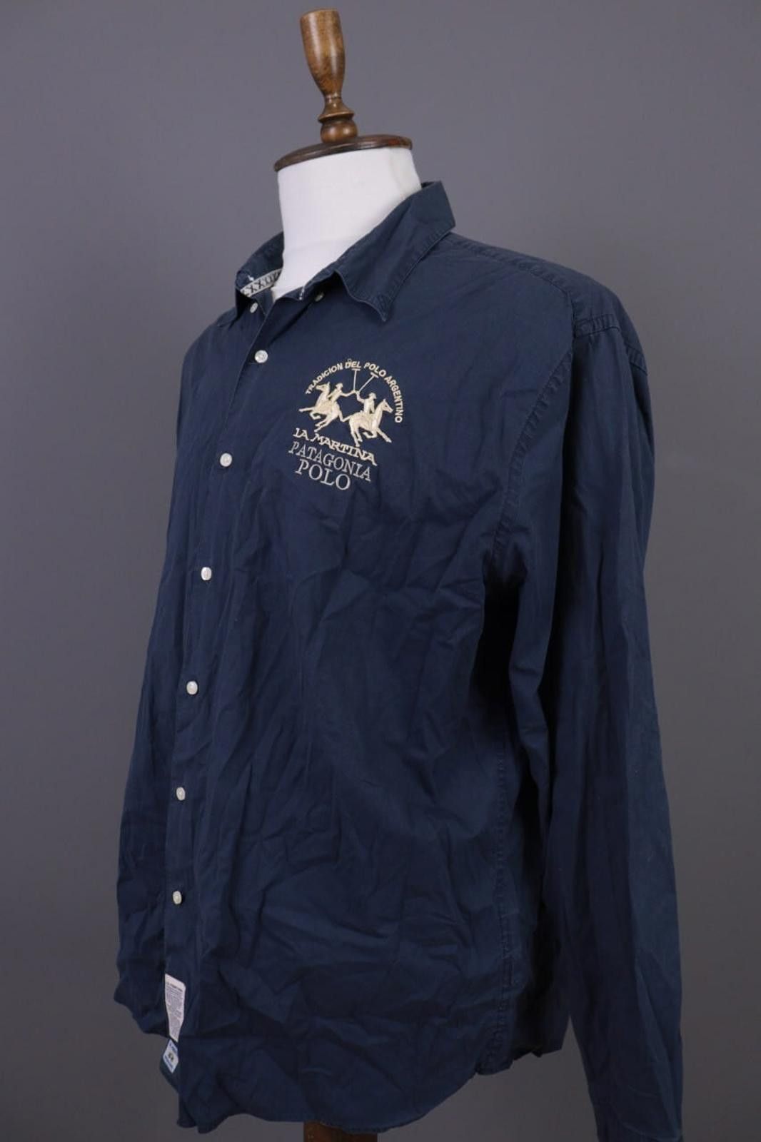 La Martina LA MARTINA Buenos Aires Slim Fit Tour #3 Shirt Size 3XL Size US XXL / EU 58 / 5 - 9 Thumbnail