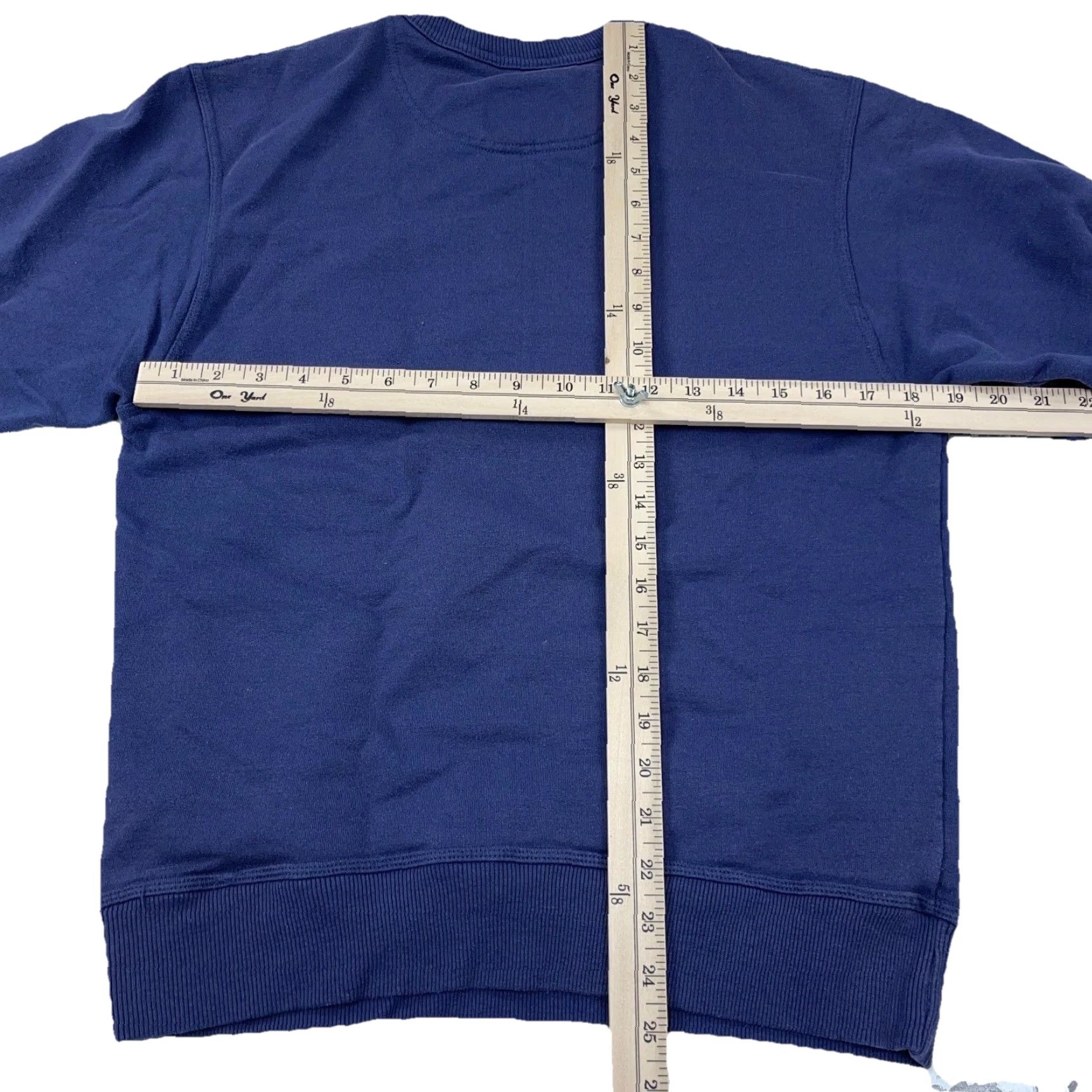 Champion Champion Sweatshirt Men Small Blue Crew Neck Logo Spell Out Retro Sport Size US S / EU 44-46 / 1 - 5 Thumbnail