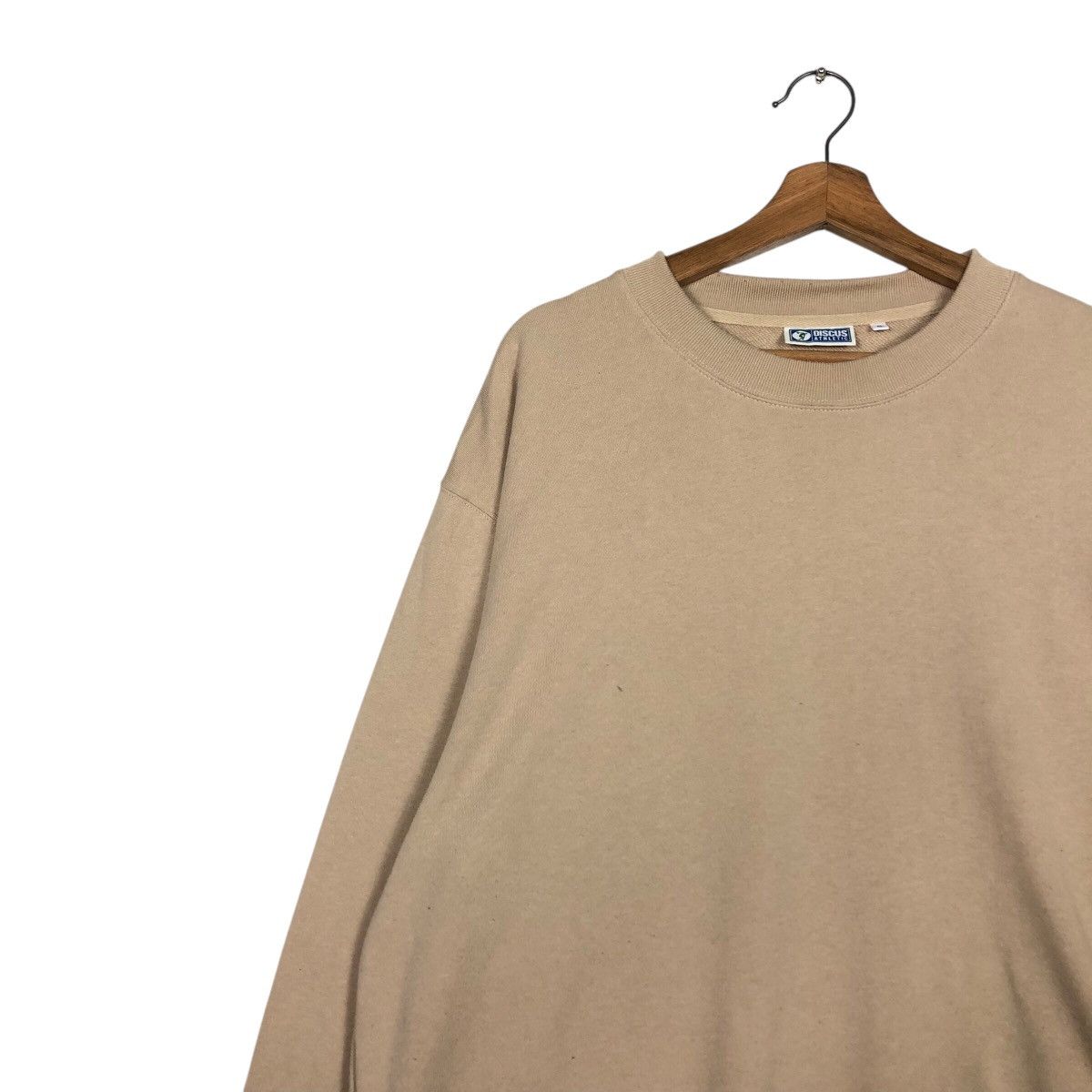 Japanese Brand × Vintage 📌Vintage Sweatshirt Discus Athletic Rich Brown Size US L / EU 52-54 / 3 - 8 Thumbnail