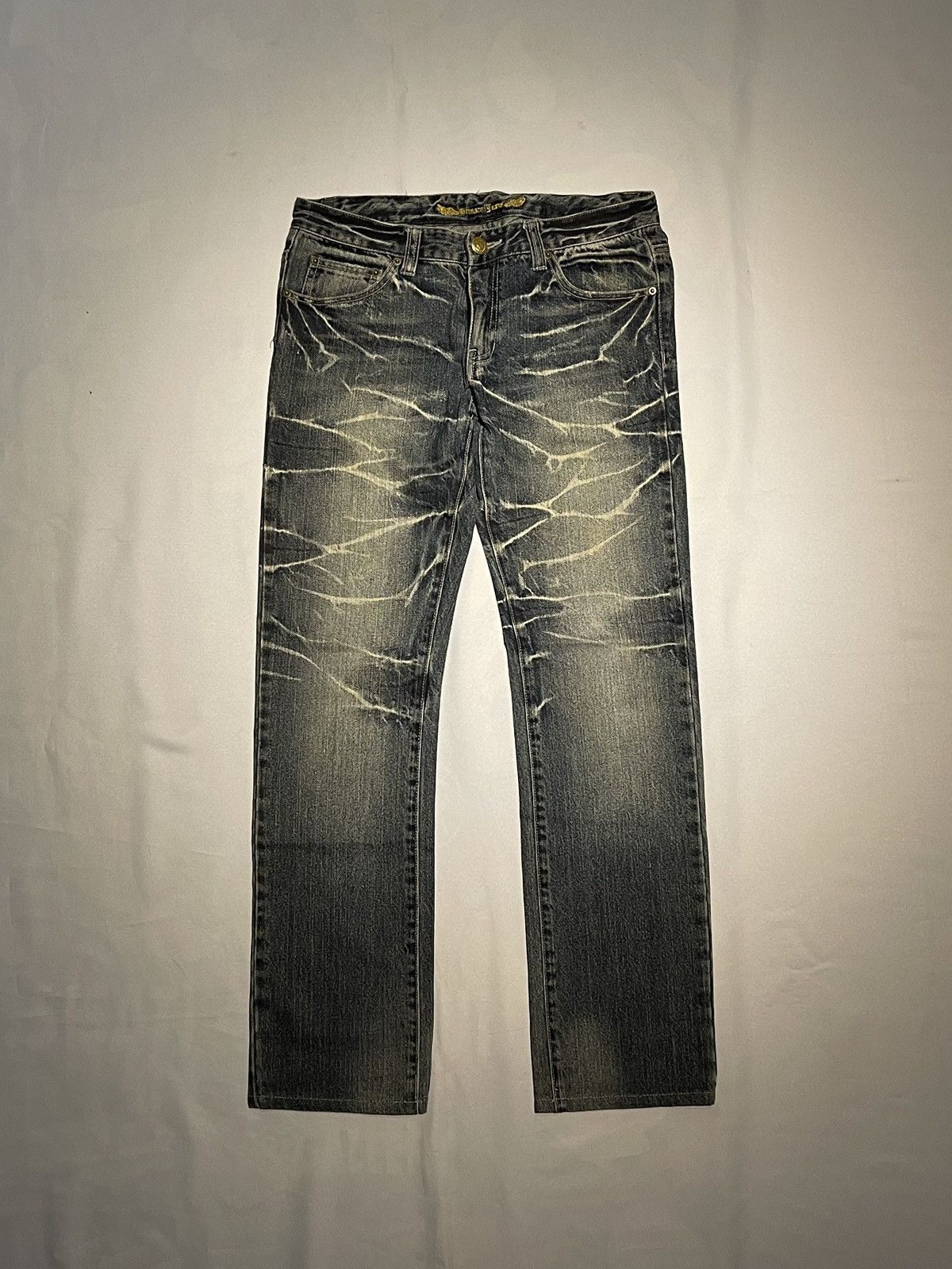 Other FLARE GOJEANS Distressed Denim Jeans Pant Size US 32 / EU 48 - 1 Thumbnail