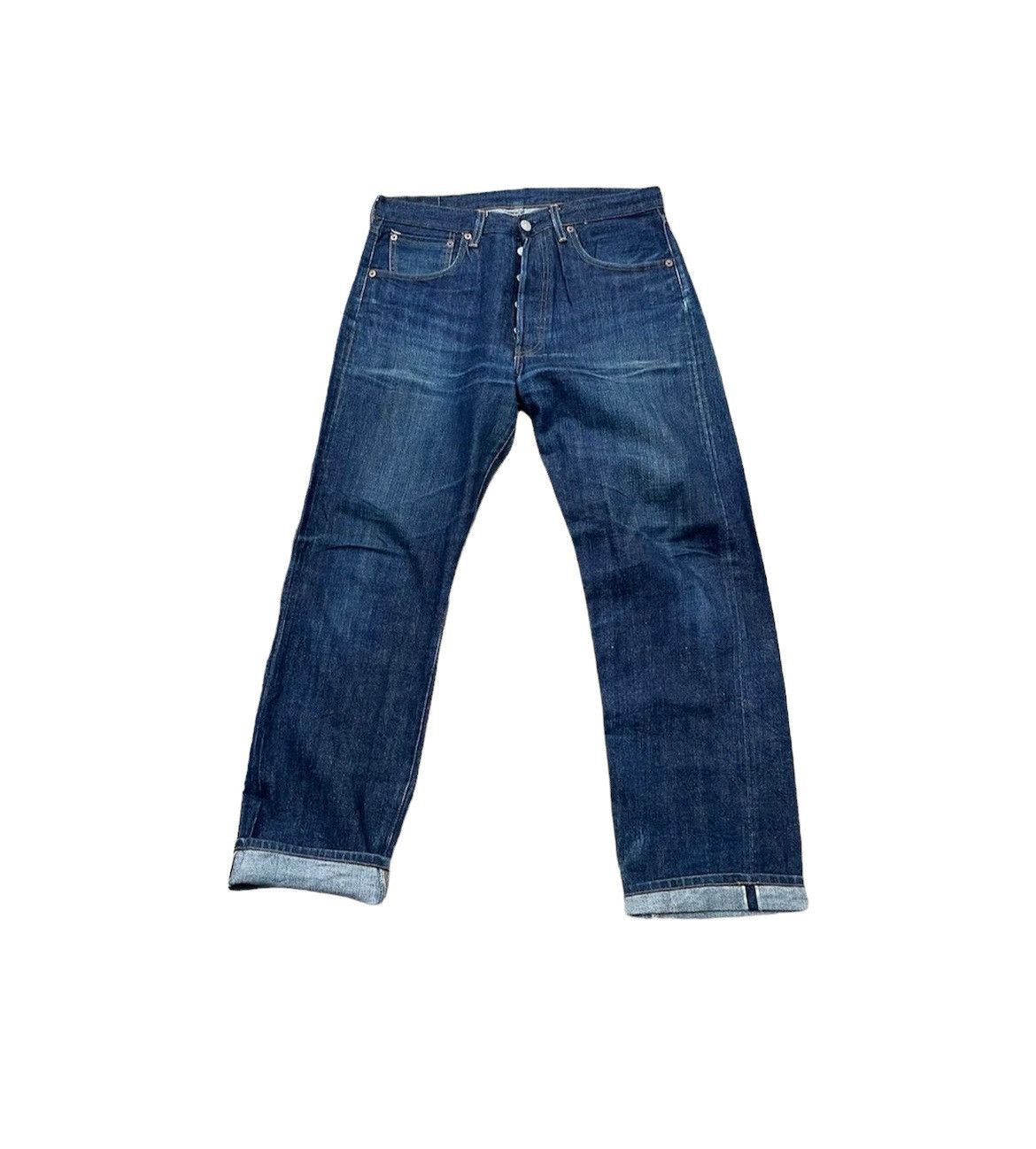 Levi's Vintage Levis 1999 501XX E 1955 Selvedge Denim Size US 32 / EU 48 - 1 Thumbnail