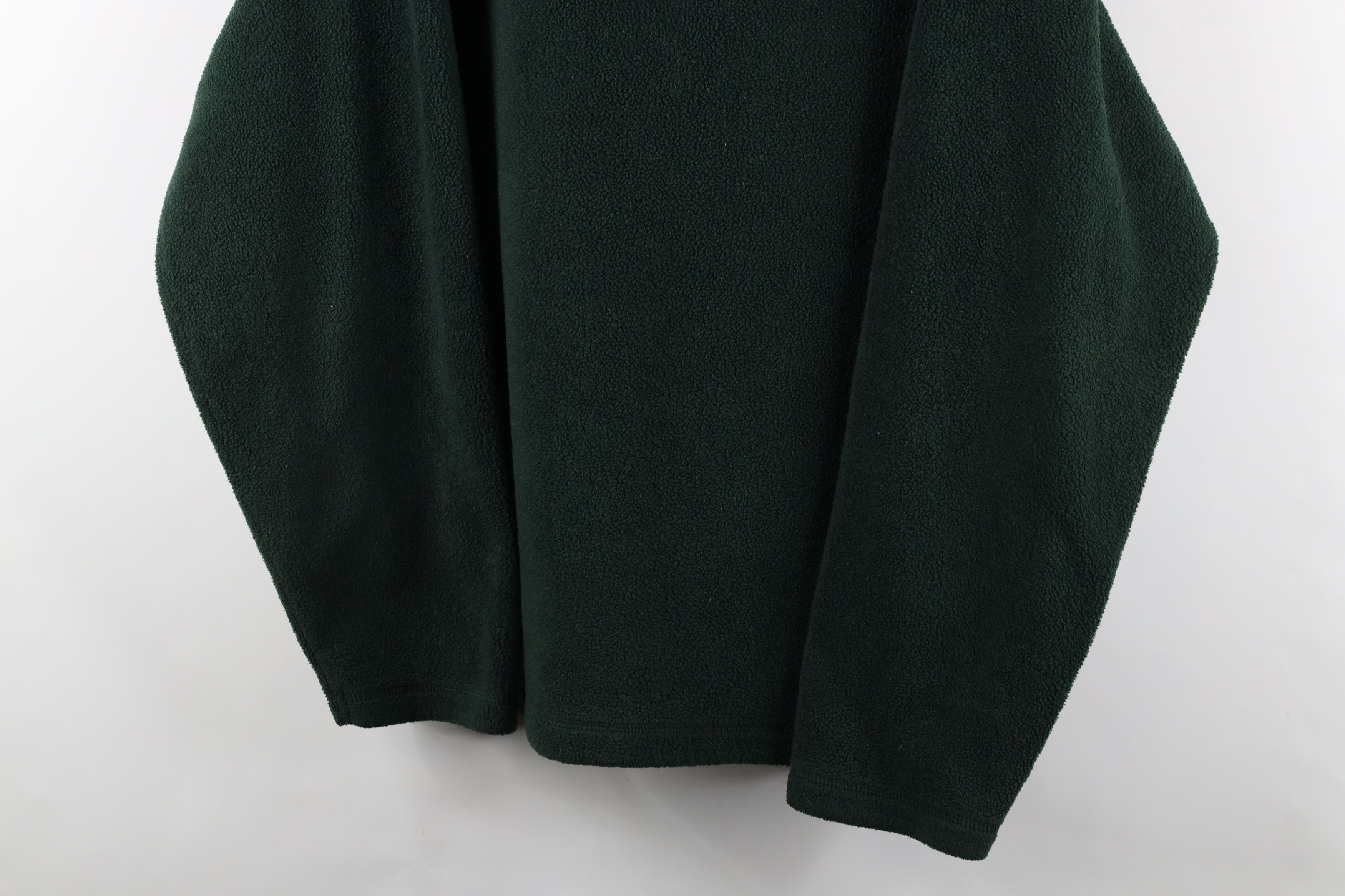 Vintage Vintage 90s Streetwear Heavyweight Fleece Sweater Green Size US L / EU 52-54 / 3 - 3 Thumbnail