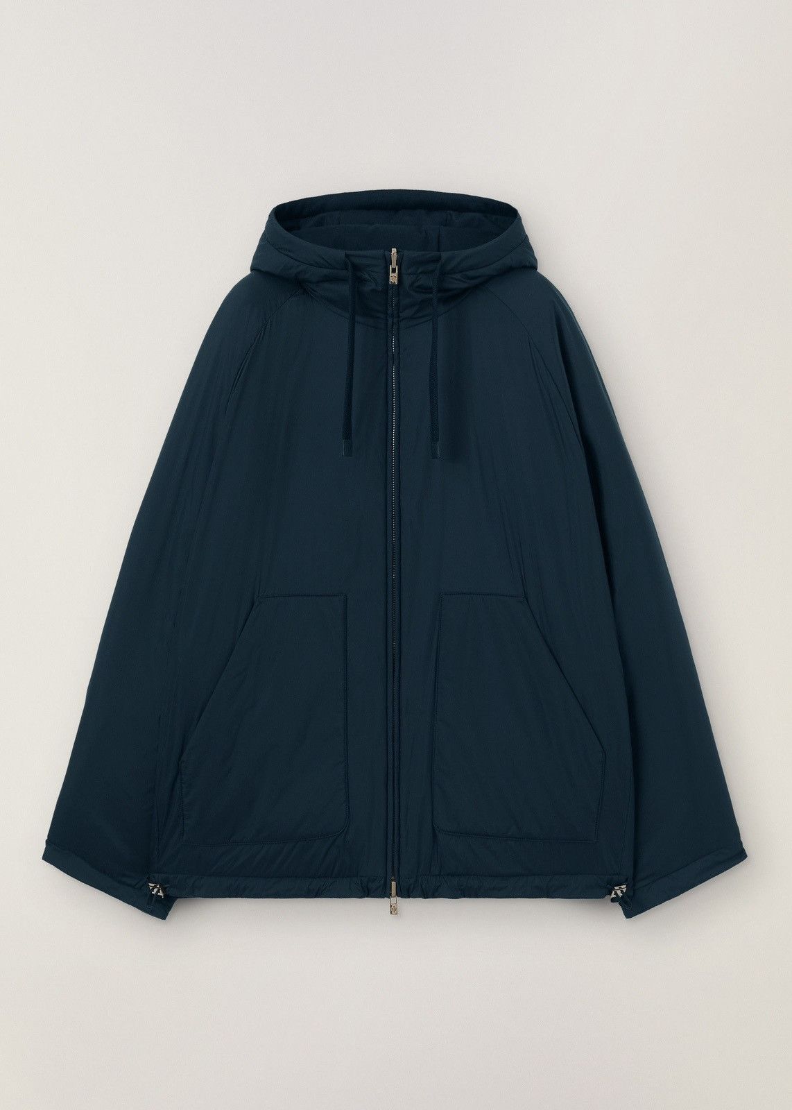 Loro Piana o1srvl11e0824 Reversible Superlight Jacket in Navy Blue Size XS / US 0-2 / IT 36-38 - 2 Thumbnail