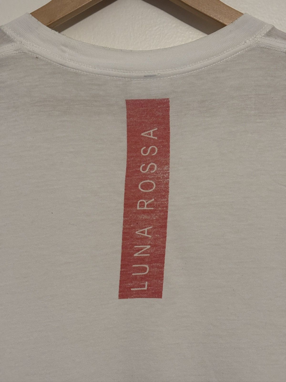 Prada Vintage Bootleg Prada Linea Rossa/ Luna Rossa Paper Thin Tee Size US L / EU 52-54 / 3 - 5 Thumbnail