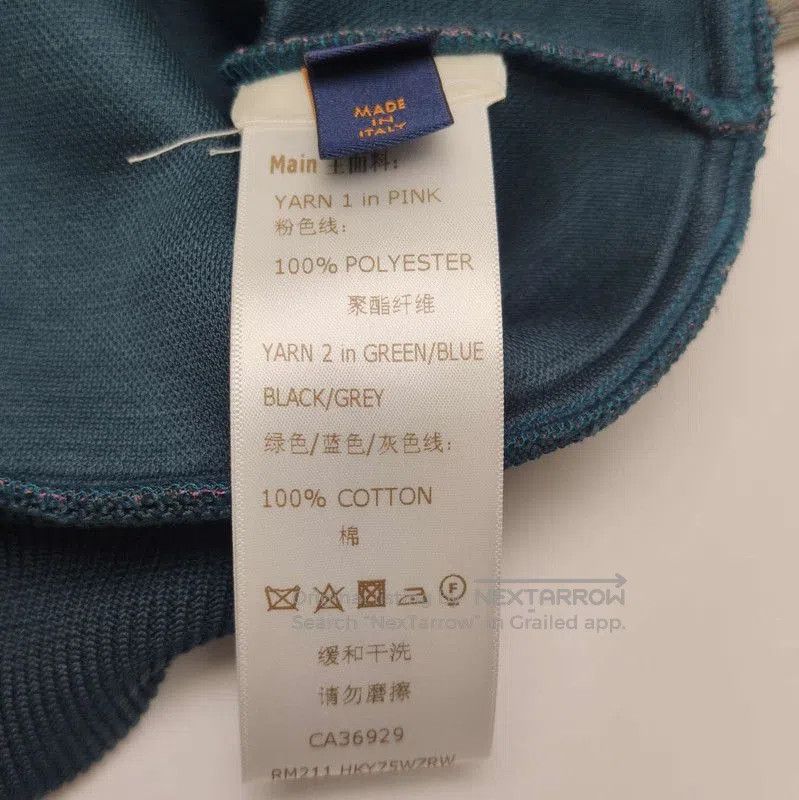 Louis Vuitton Louis Vuitton Color Blocked Long Sleeve Sweatshirt. Size US XS / EU 42 / 0 - 7 Thumbnail