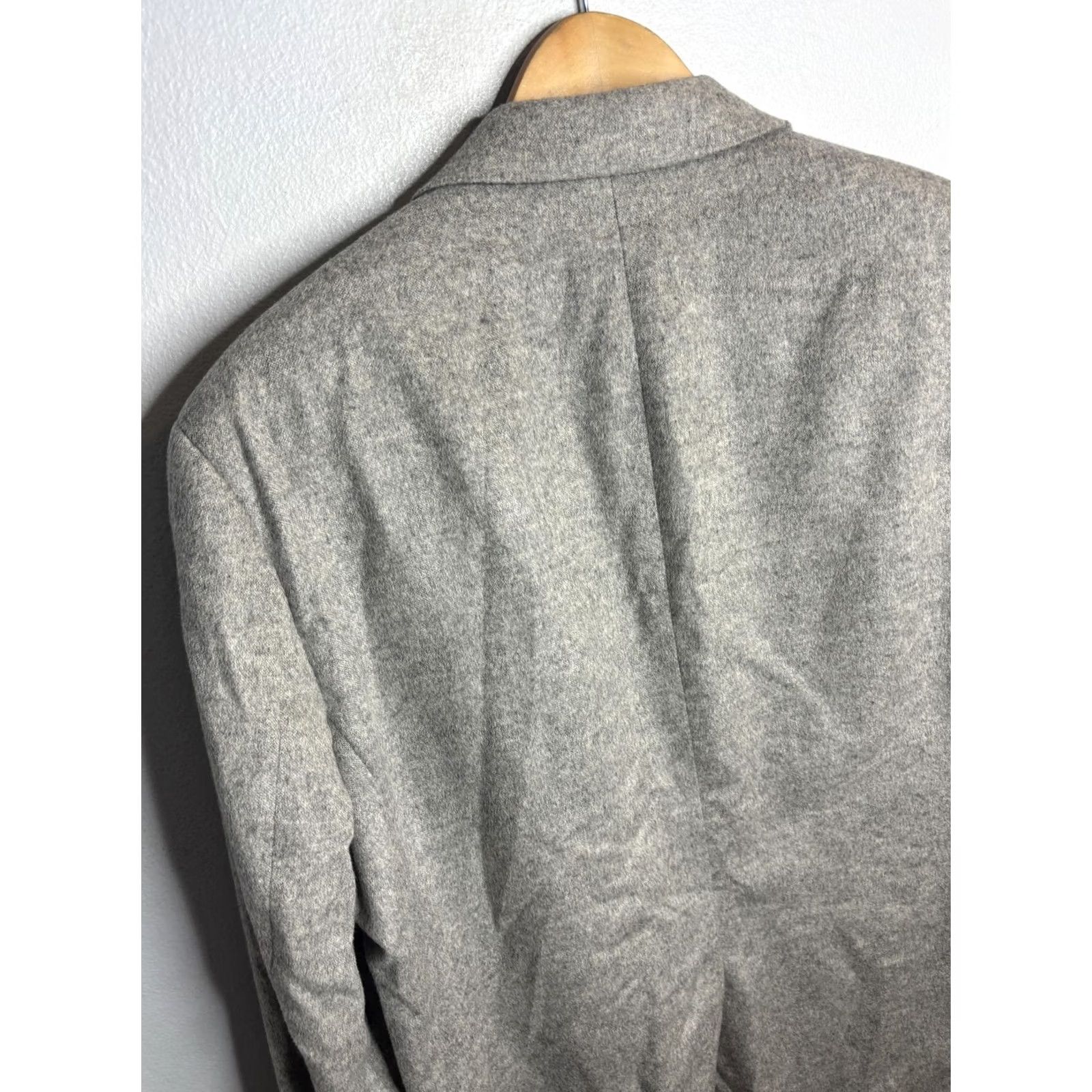 Hugo Boss Hugo Boss Blazer Mens 40 Gray Cashmere Sport Coat Made In USA Classic Jacket Size 40R - 7 Thumbnail