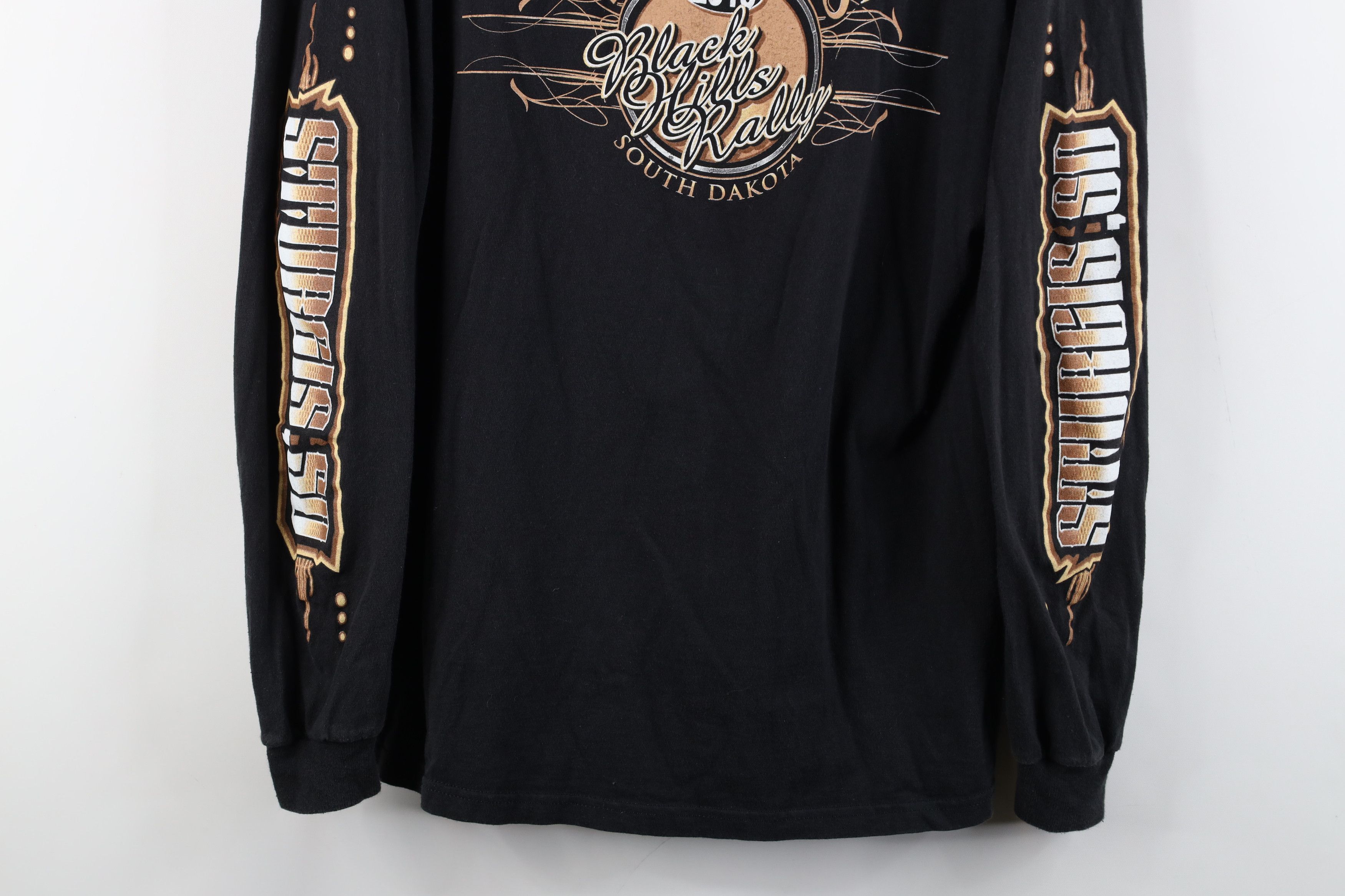 Vintage Vintage Y2K 2010 Motorcycle Sturgis Long Sleeve T-Shirt Size US L / EU 52-54 / 3 - 3 Thumbnail